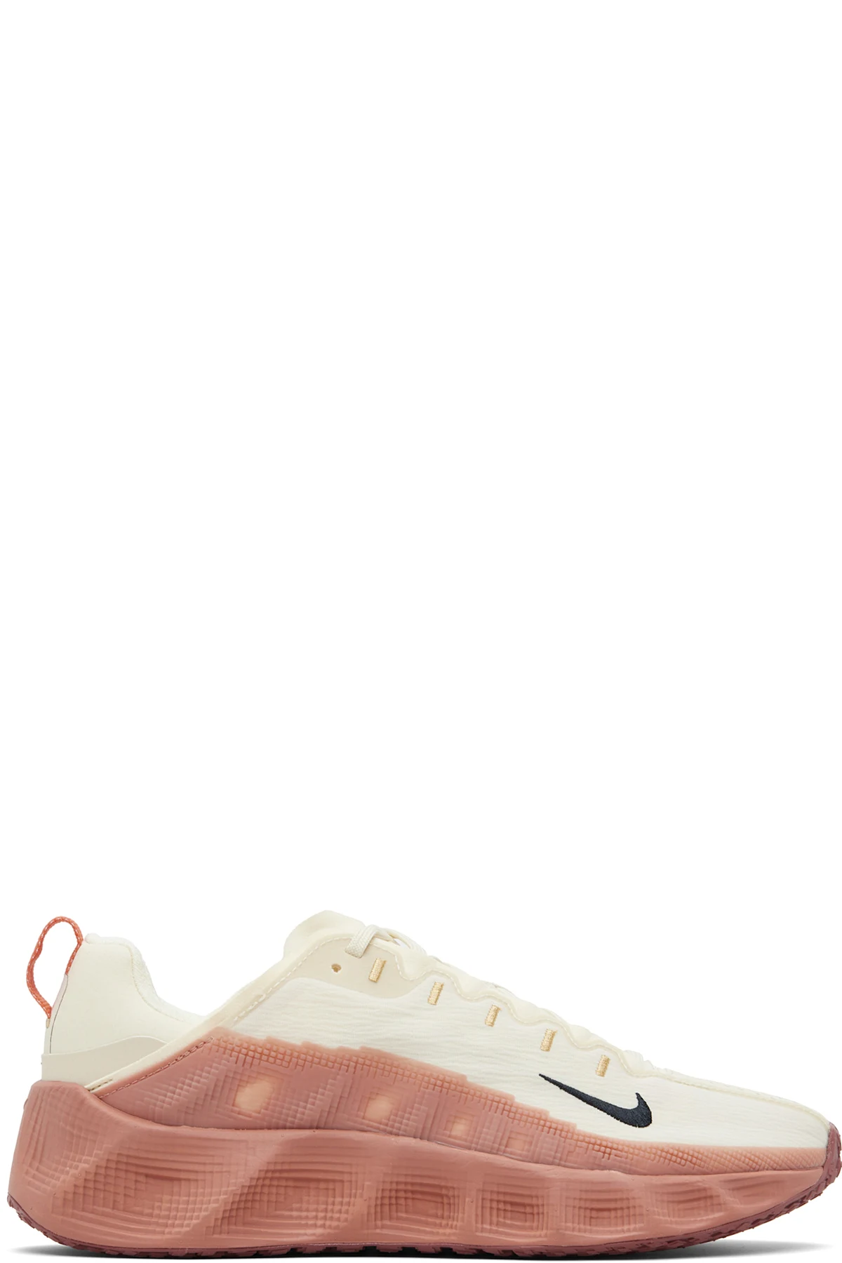 Beige & Pink Ava Rover Sneakers
