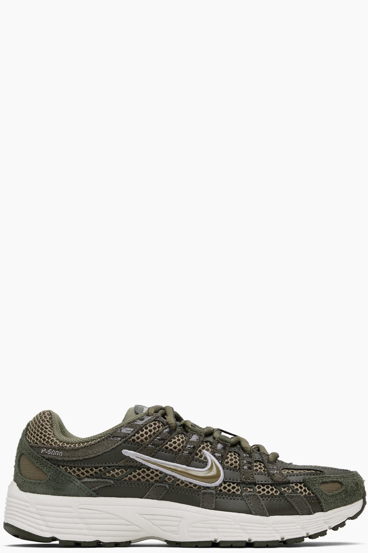 Khaki P-6000 Suede Sneakers
