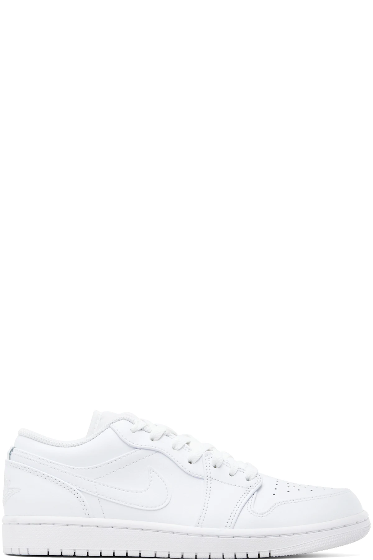 White Air Jordan 1 Sneakers