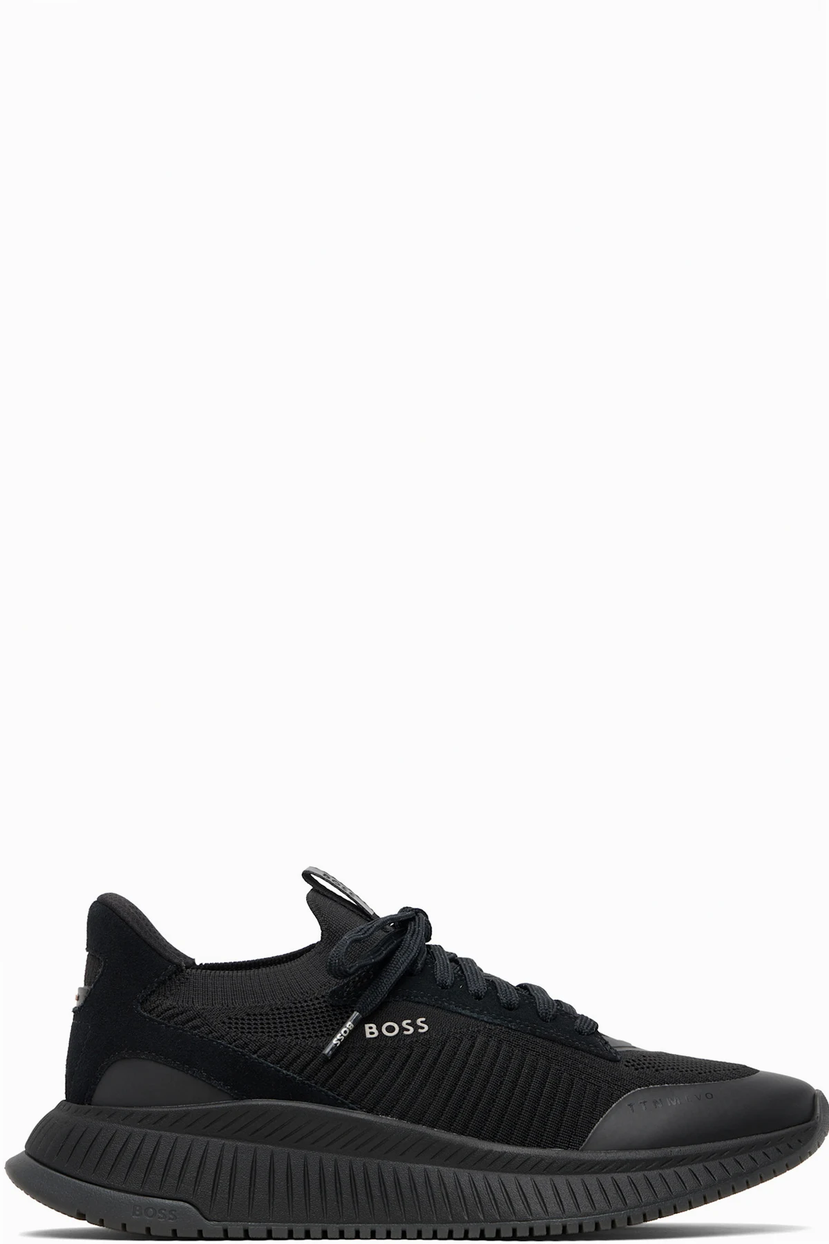 Black TTNM EVO Knitted Upper Sneakers