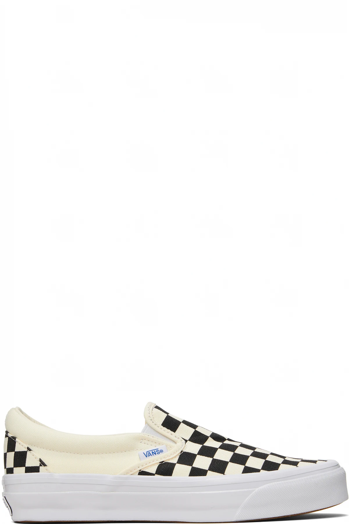 Black & Off-White LX Slip-On Reissue 98 Sneakers