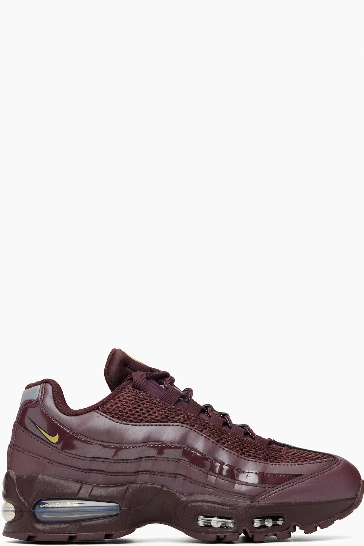 Burgundy Air Max 95 Big Bubble Sneakers
