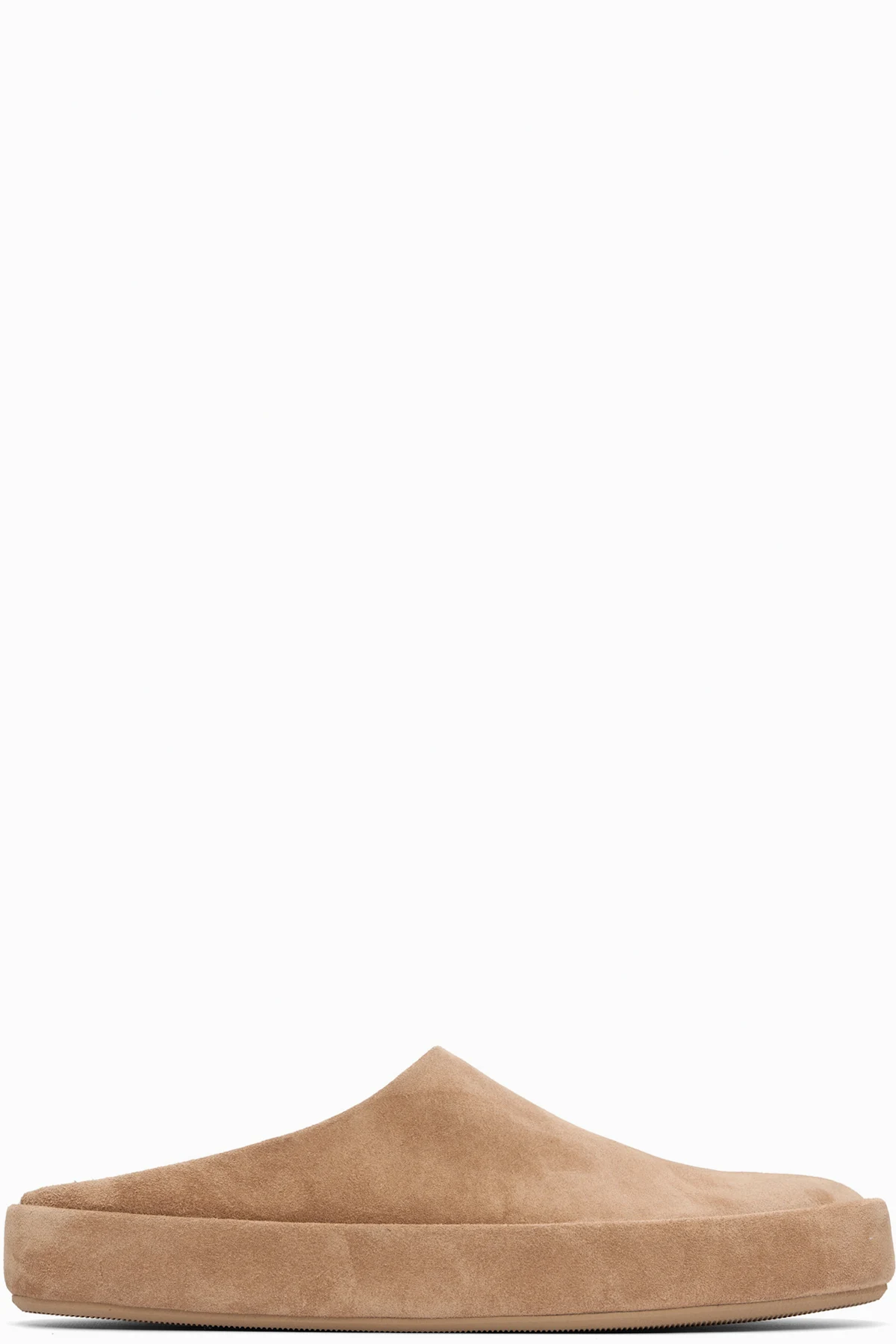 Beige Cassapelle Mule Loafers