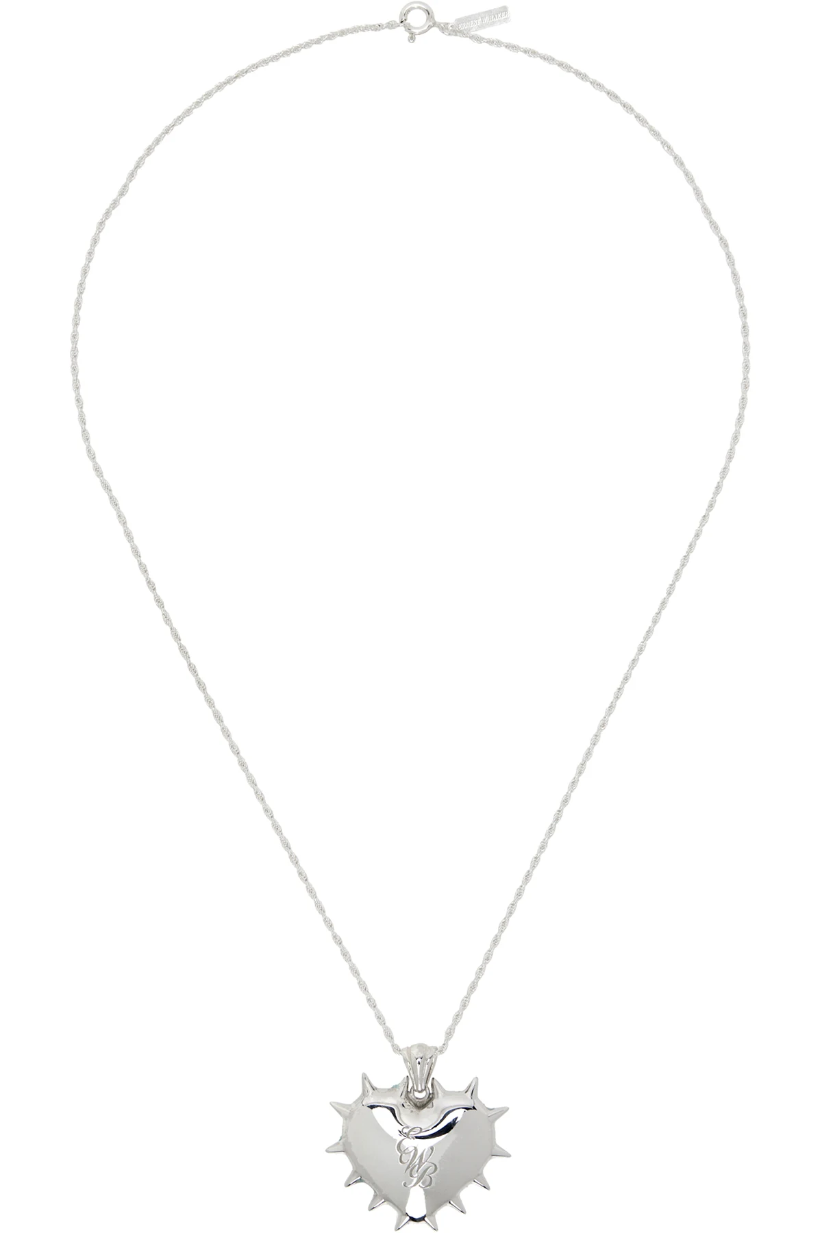 Studded Heart Necklace