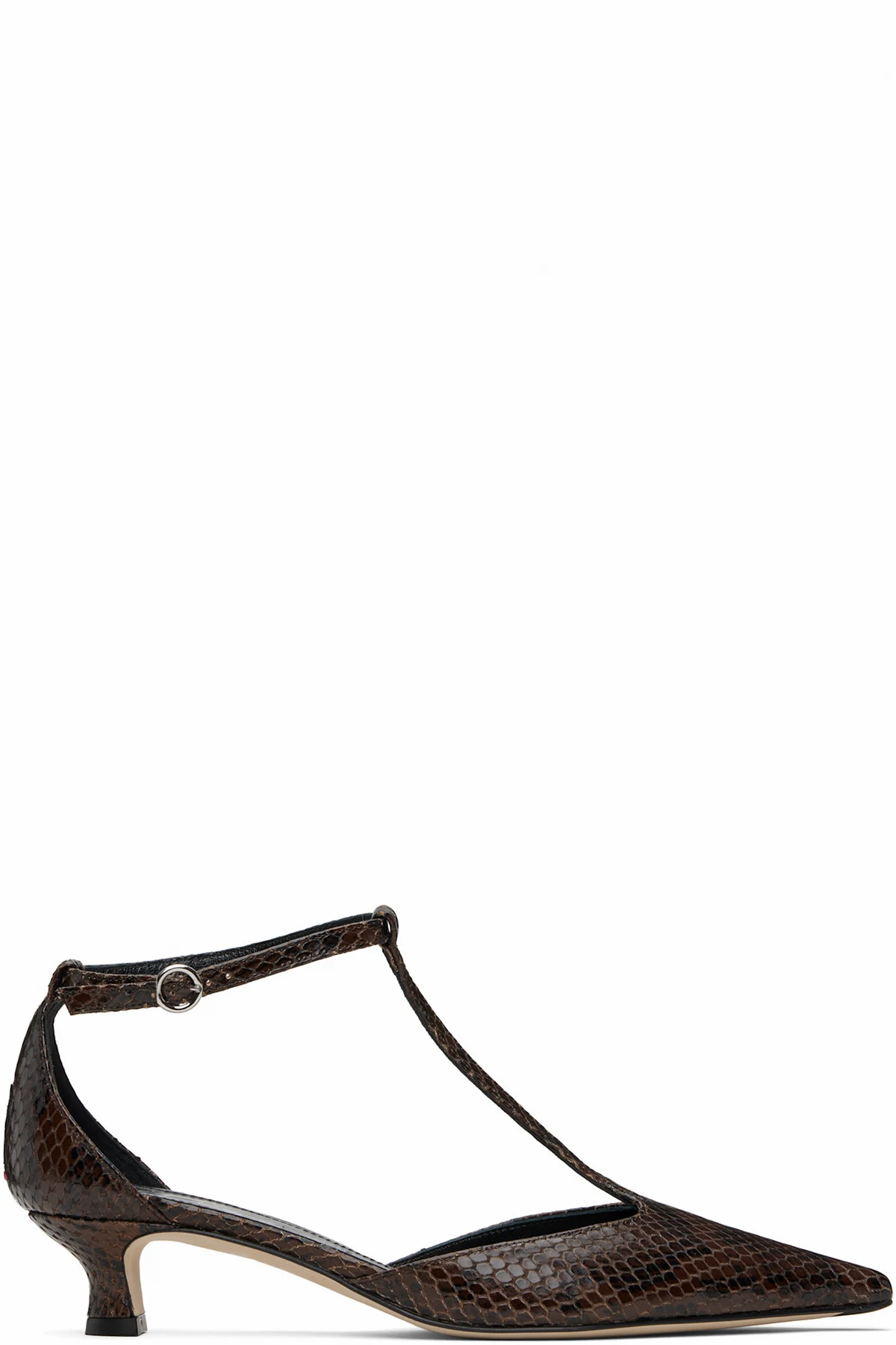 Brown Liz T-Bar Heels