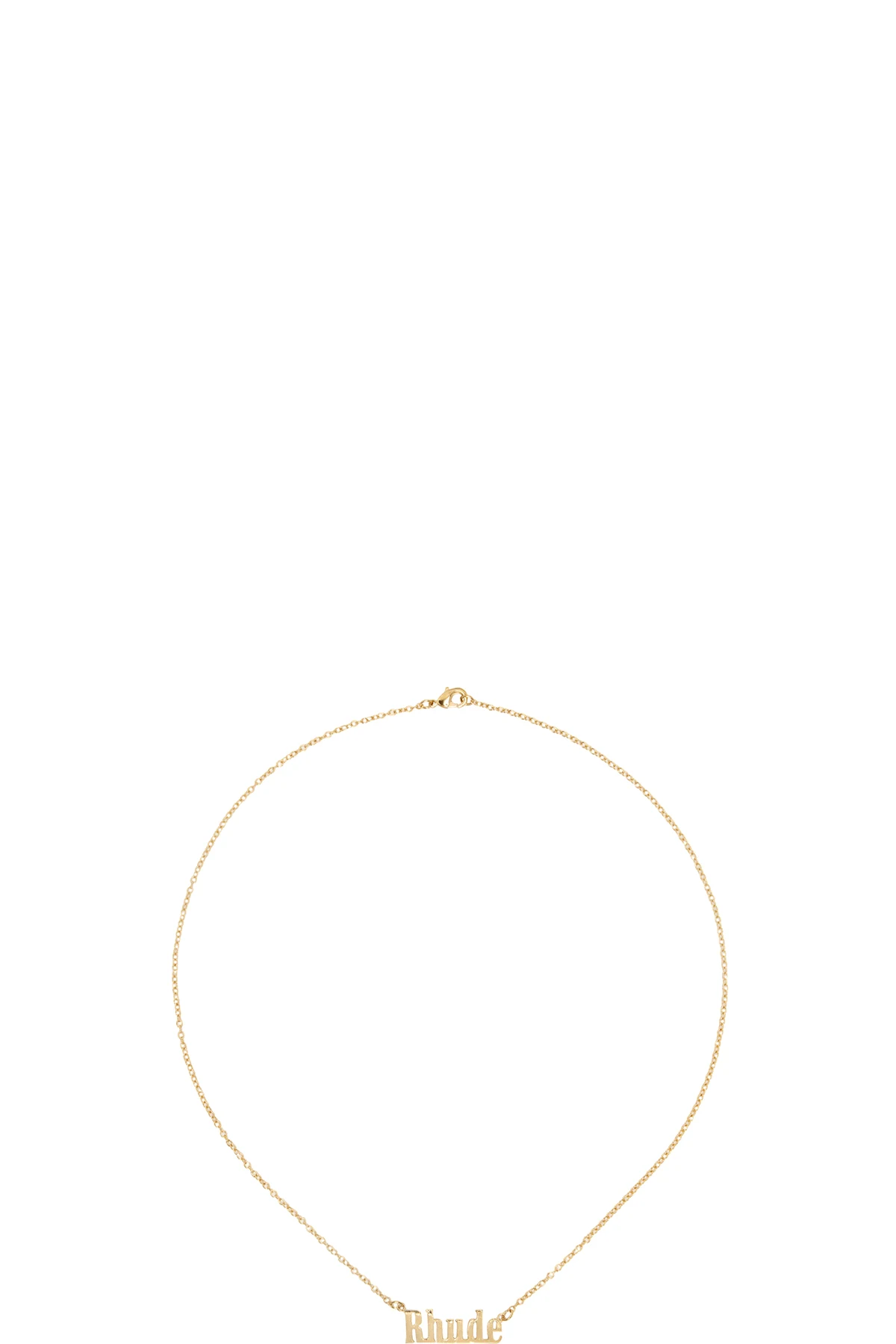Gold Logo Necklace