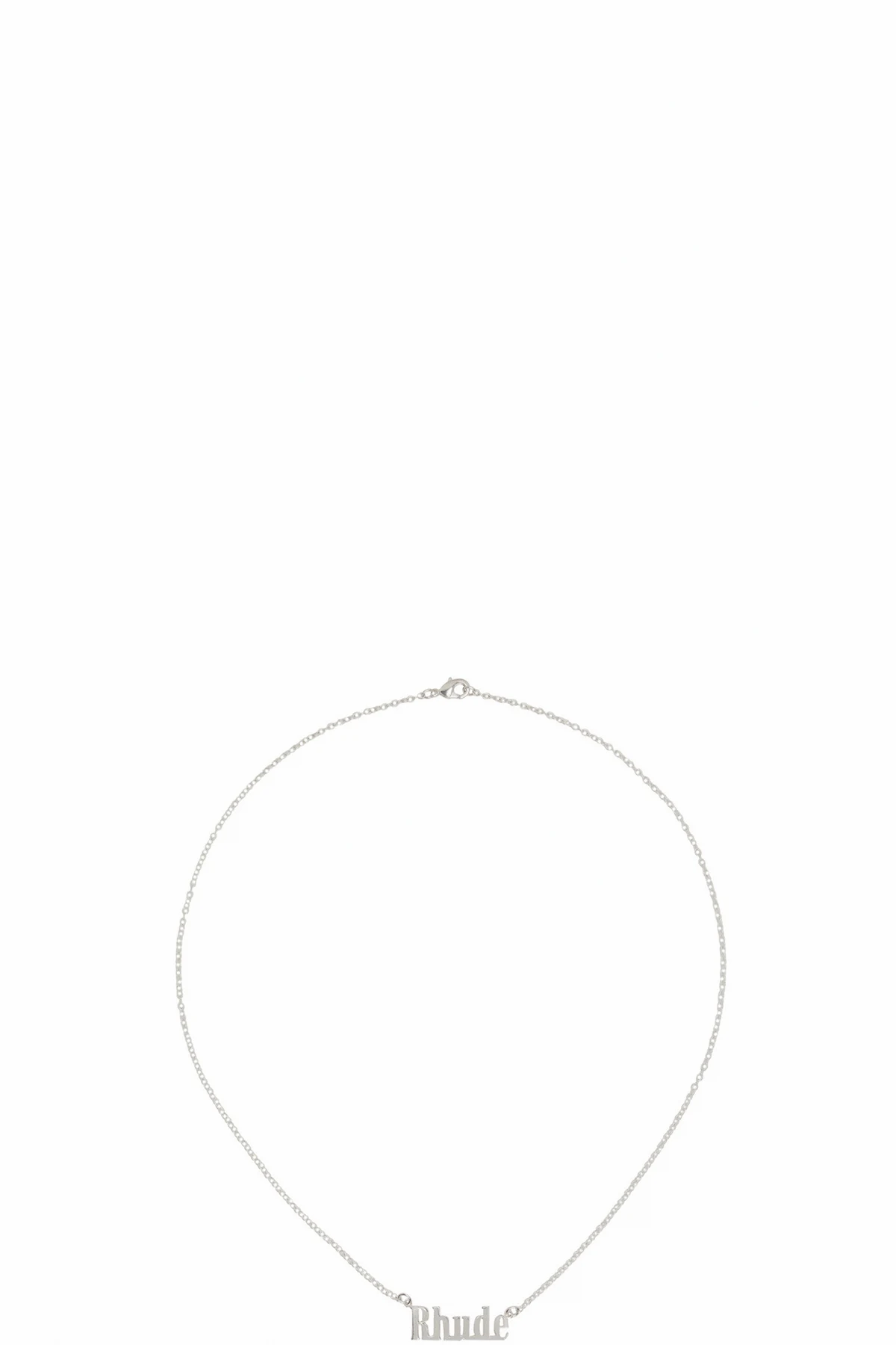 Silver Logo Necklace