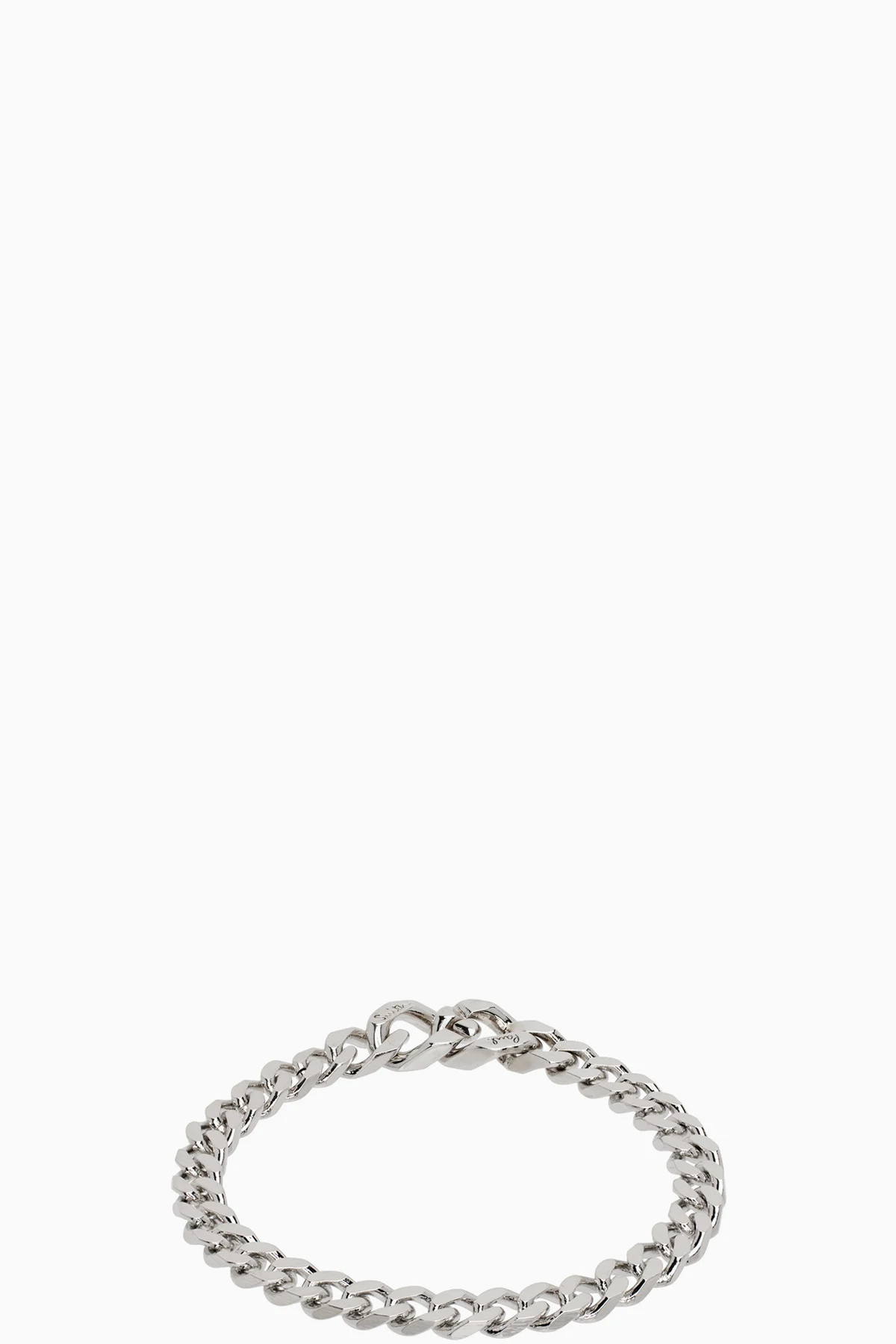 Silver Curb Chain Bracelet