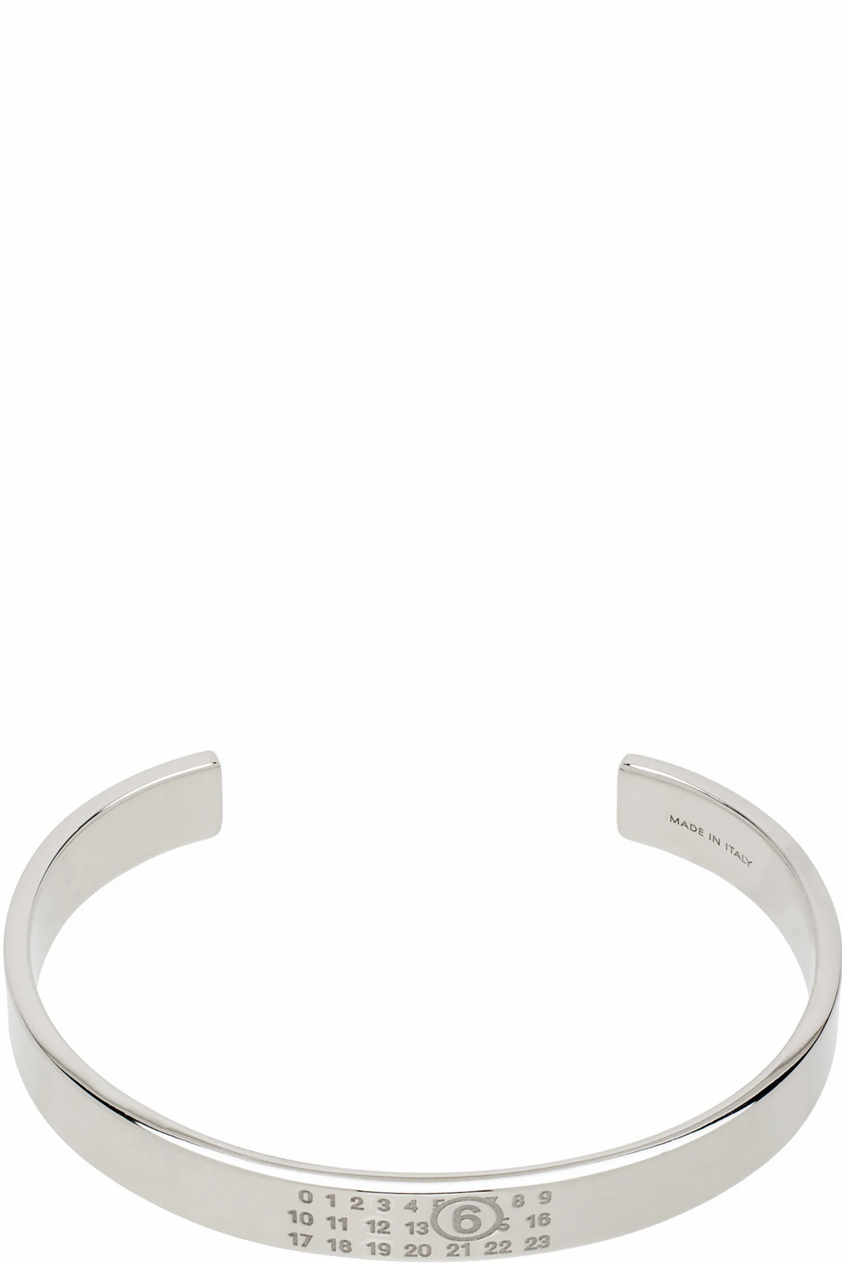 Silver Minimal Logo Bracelet