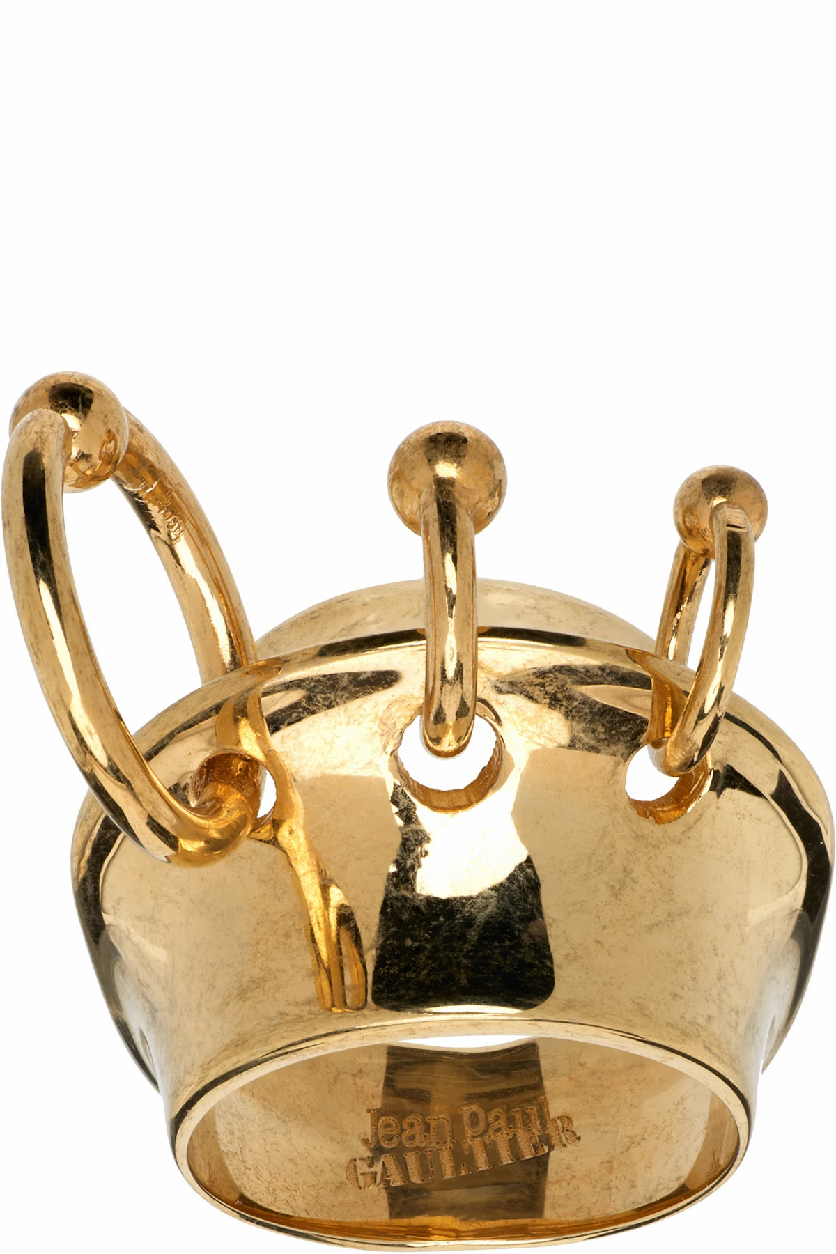 'The Gold-Tone Piercing' Ring