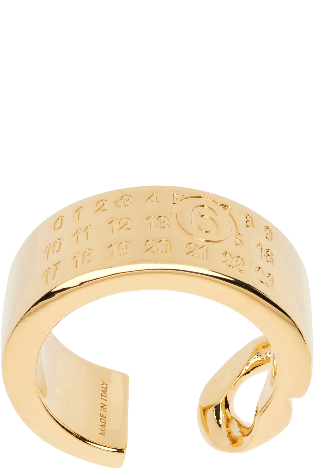 Minimal Numeric Cuff Ring