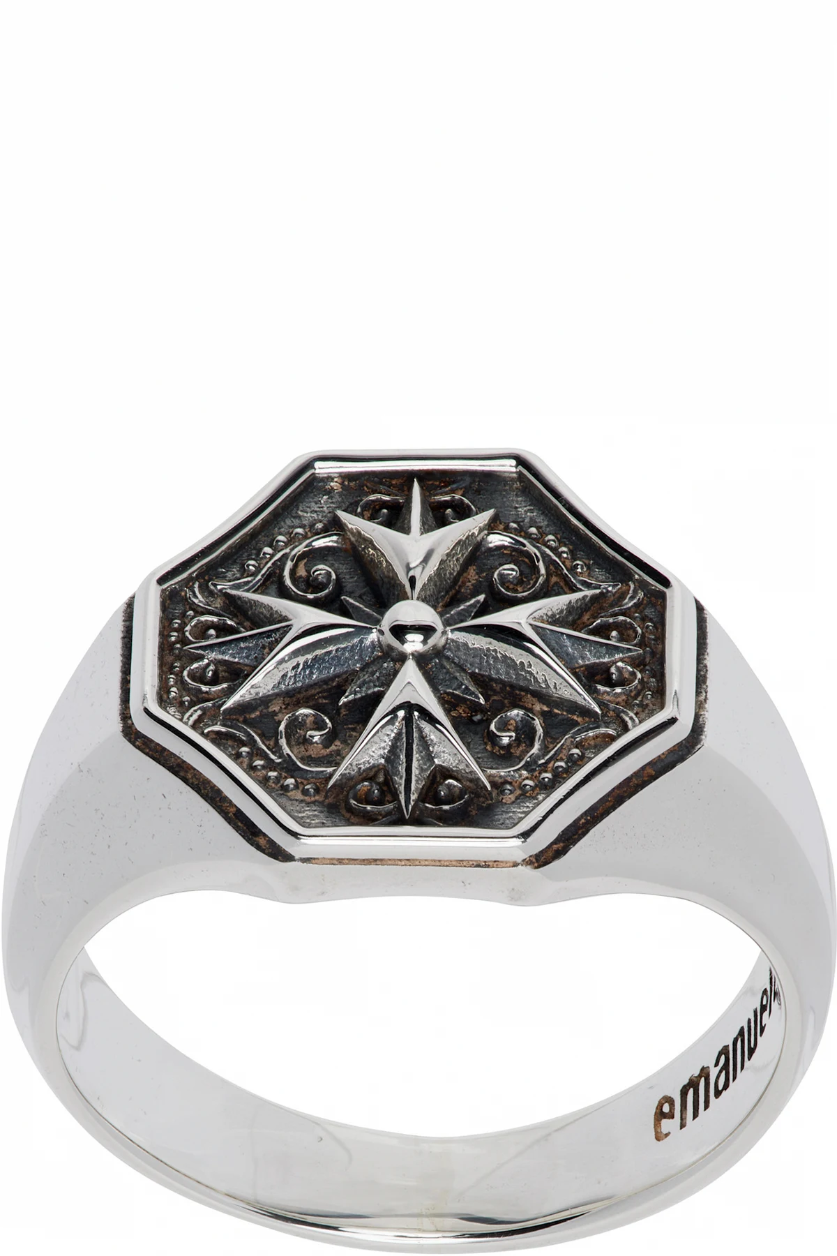 Crest Signet Ring