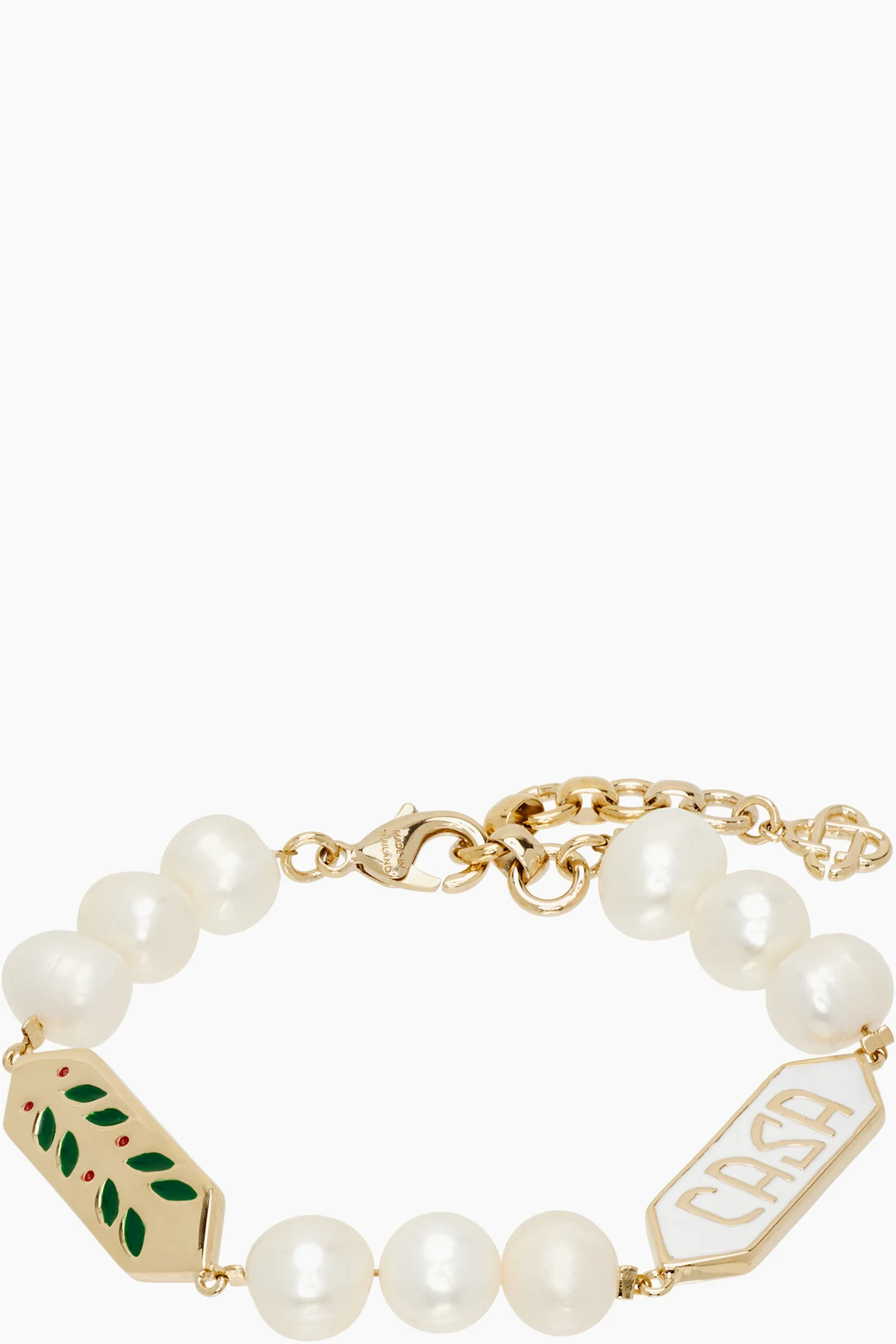Laurel Pearl Bracelet