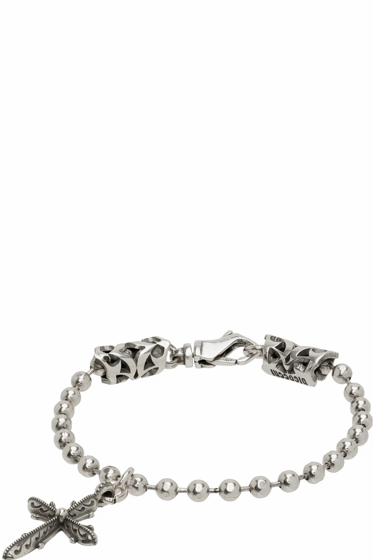SSENSE Exclusive Cross Charm Bracelet