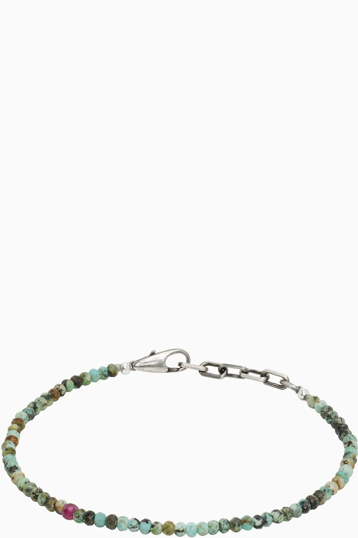 Beaded Stones Turquoise Bracelet