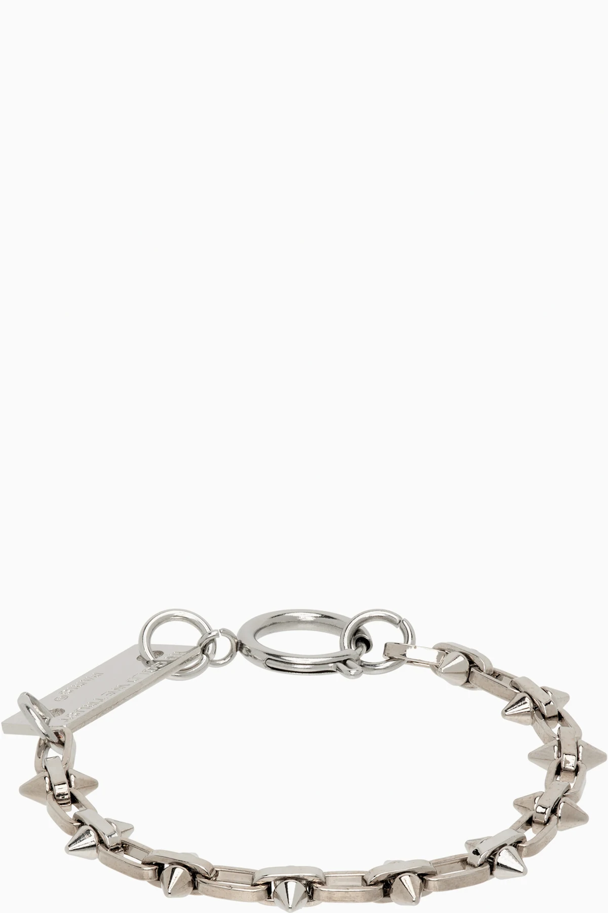 SSENSE Exclusive Thin Spike Bracelet