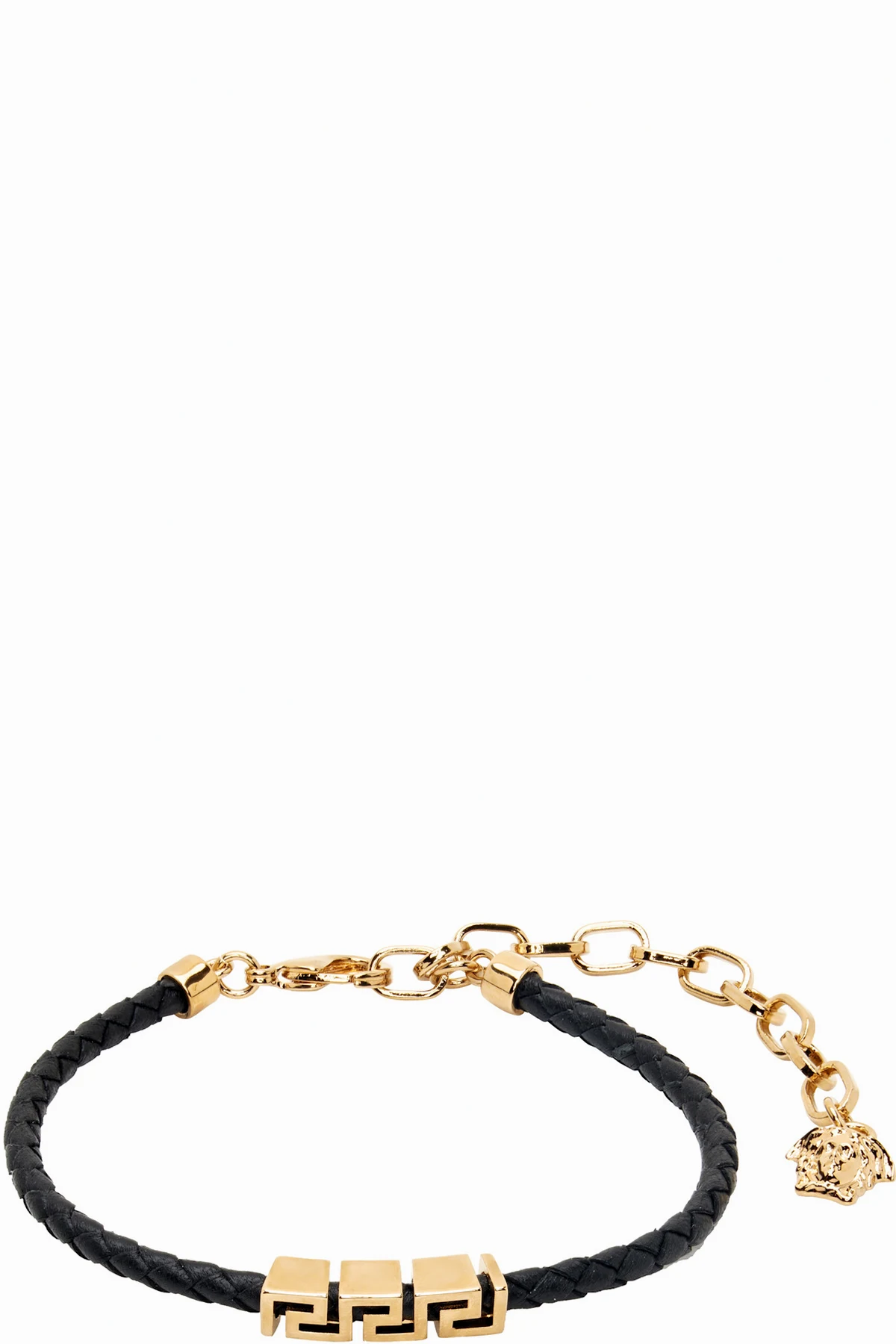 Greca Leather Bracelet