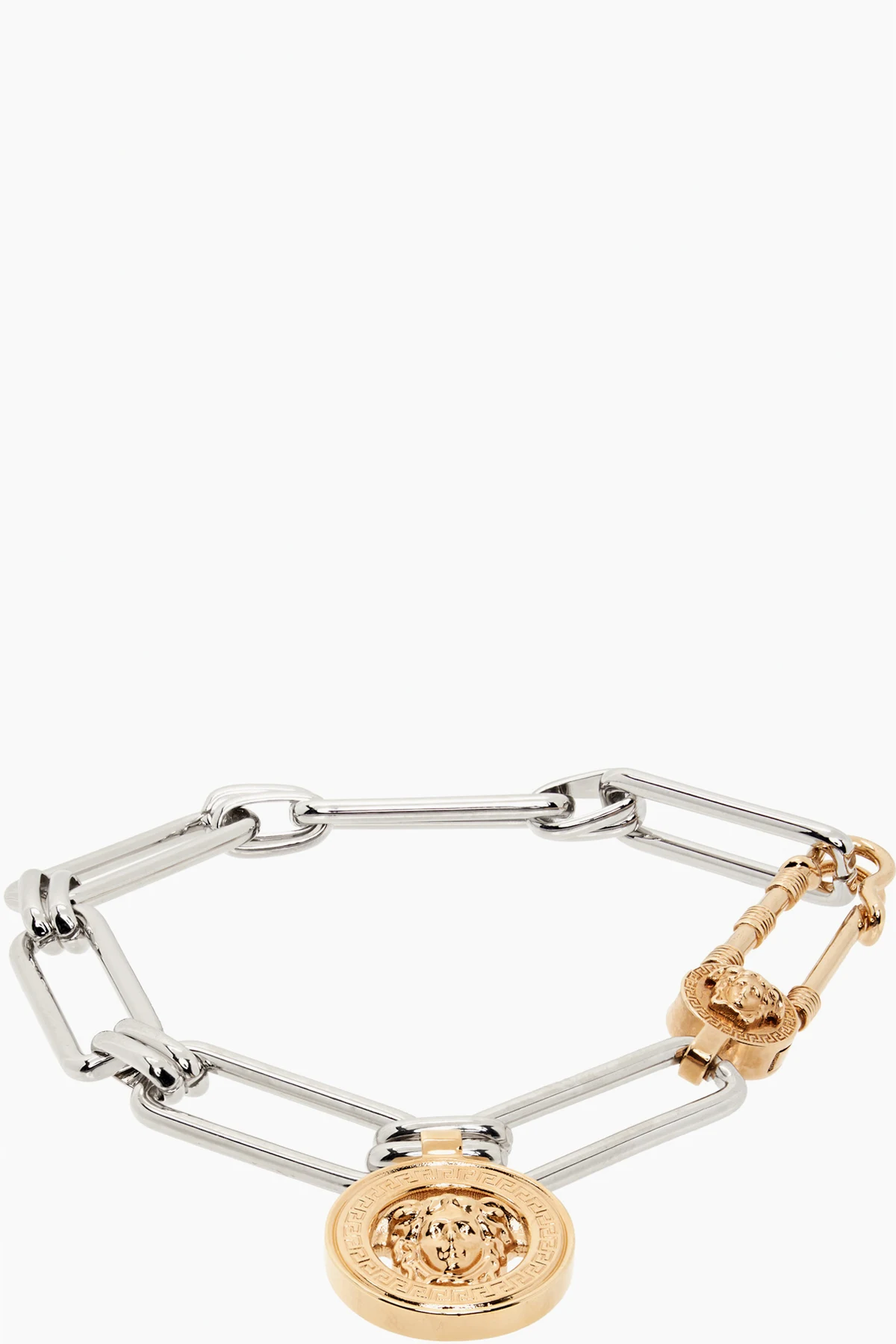 Medusa Safety Pin Bracelet