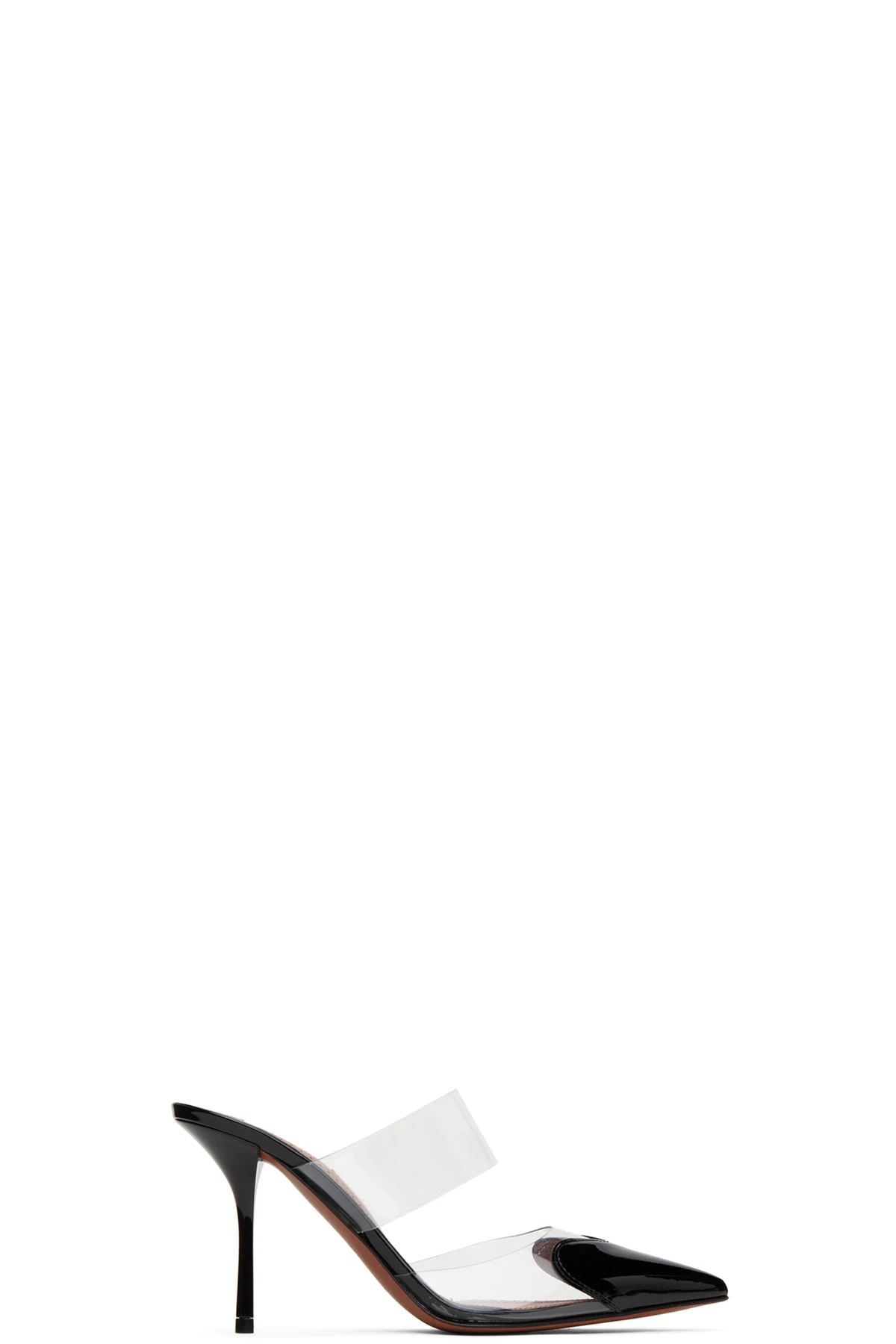 Black 'Le Cœur' Mules