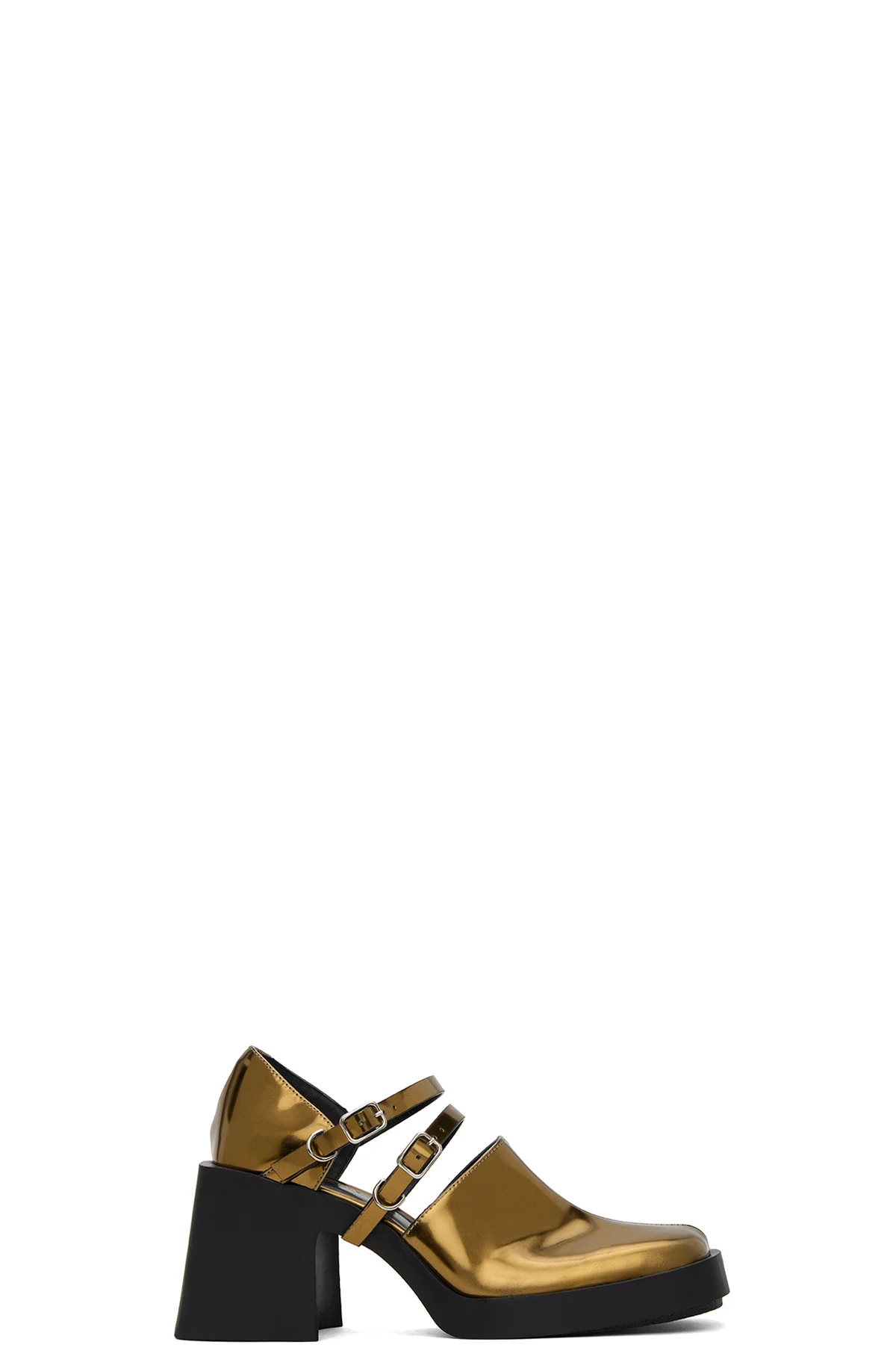 Brown Jennie Mary-Jane Heels