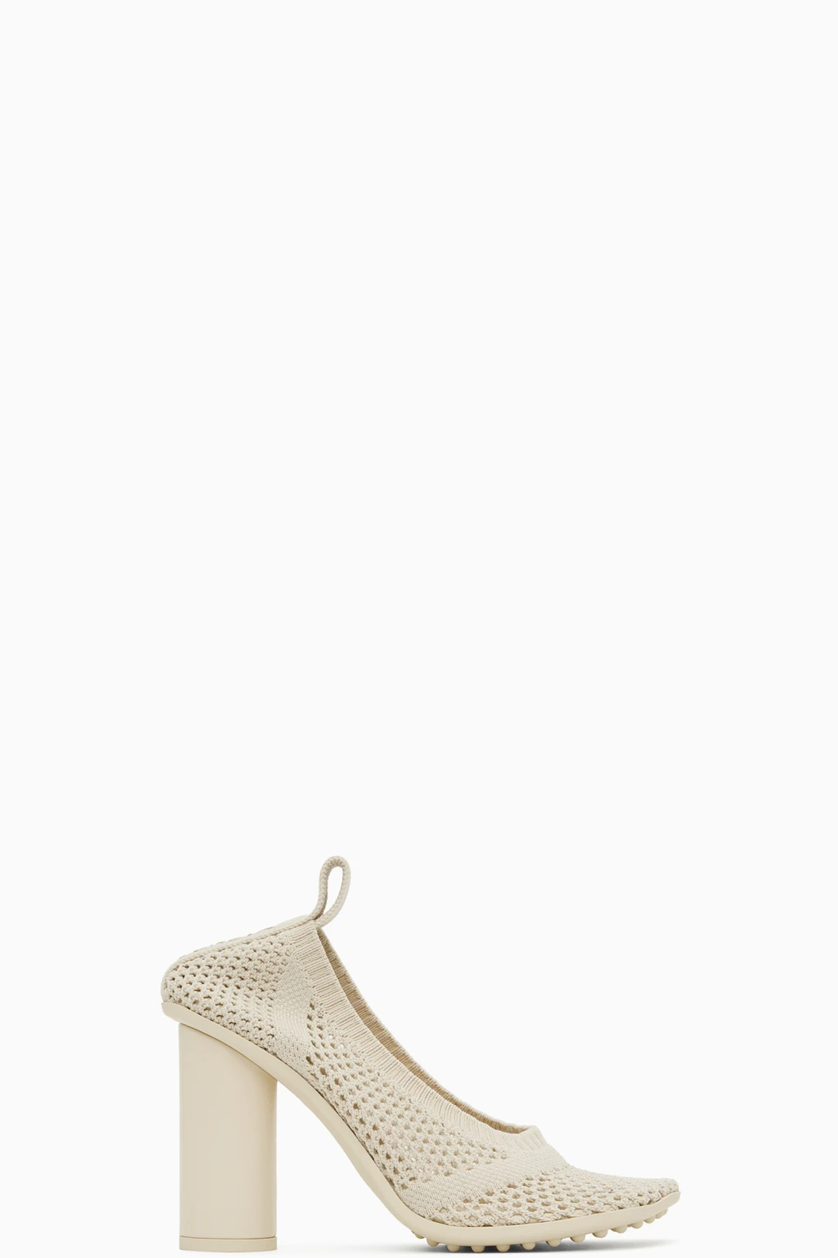 Beige Atomic Pump Heels