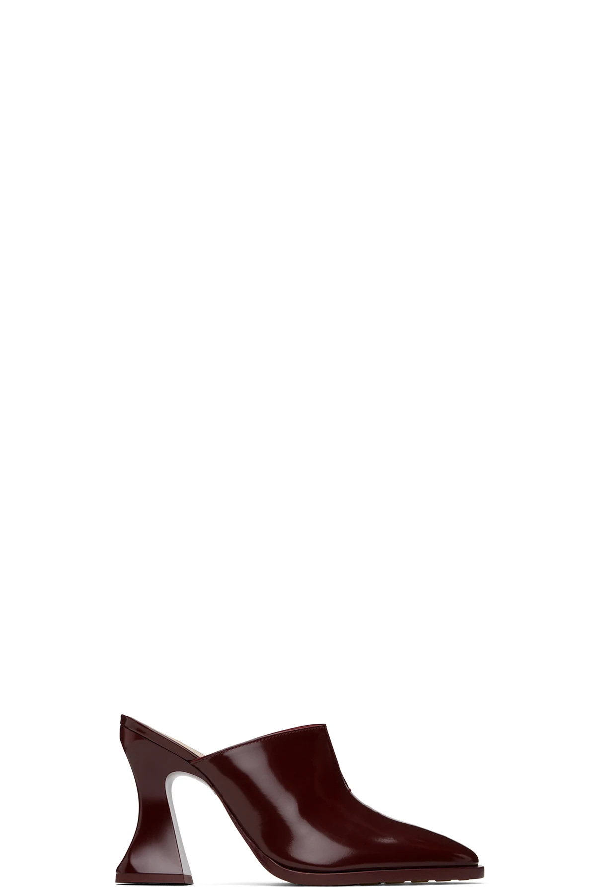 Burgundy Cha-Cha Mules