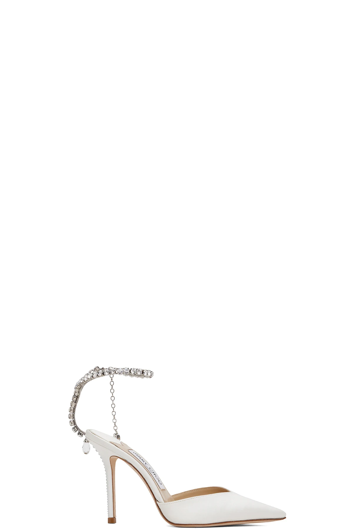 White Saeda 100 Heels