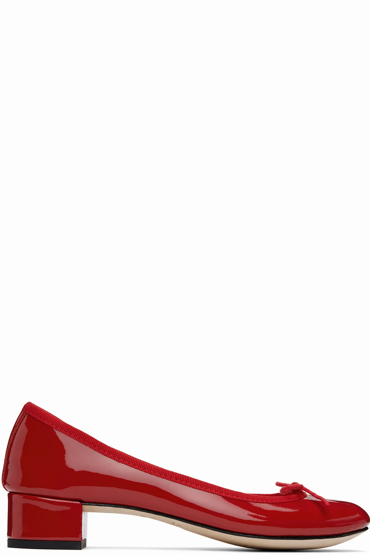 Red Camille Ballet Heels