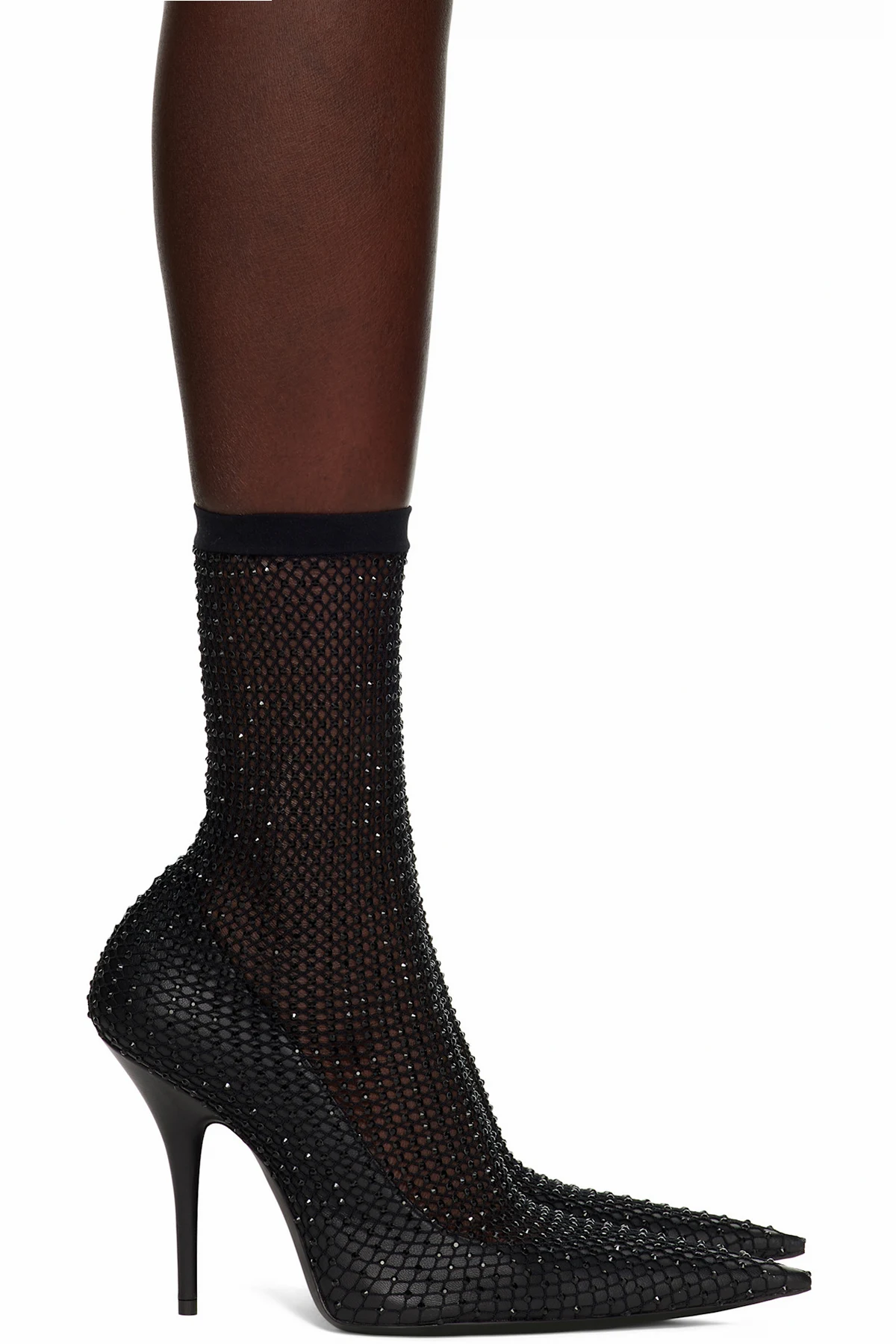 Black Avenue 110mm Bootie Heels