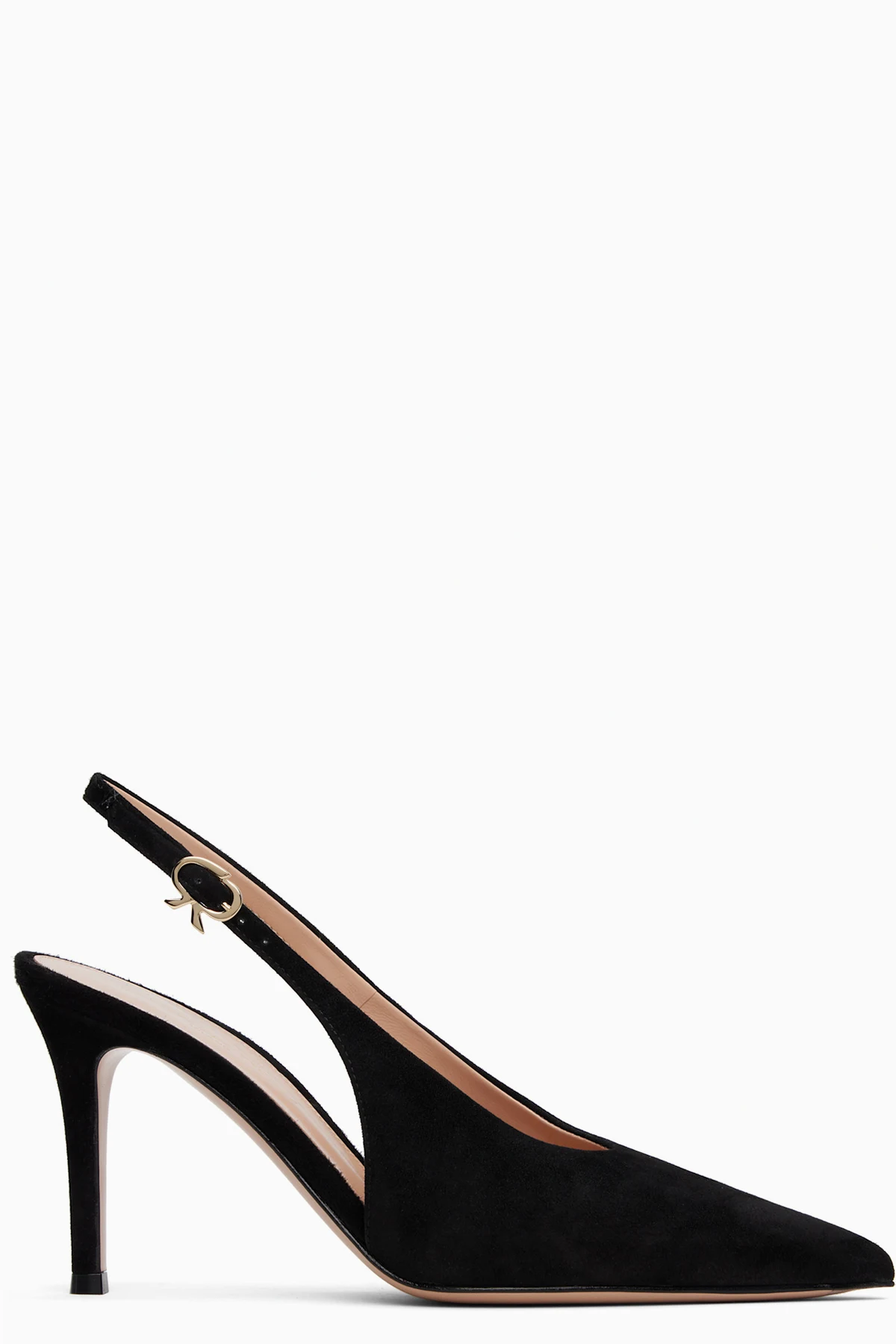 Black Robbie Sling Heels