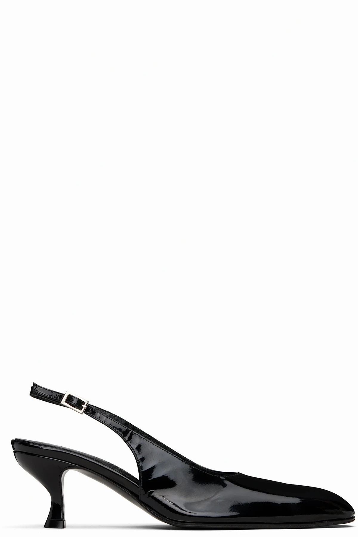Black Slingback 40mm heels