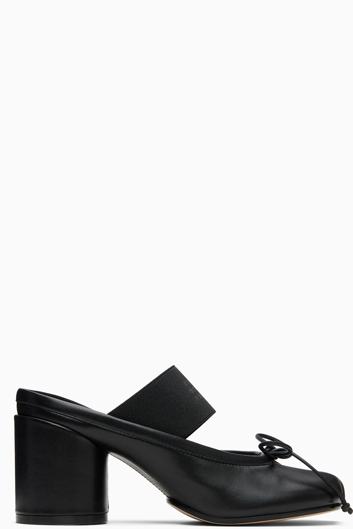 Black Anatomic Numeric Heeled Sandals