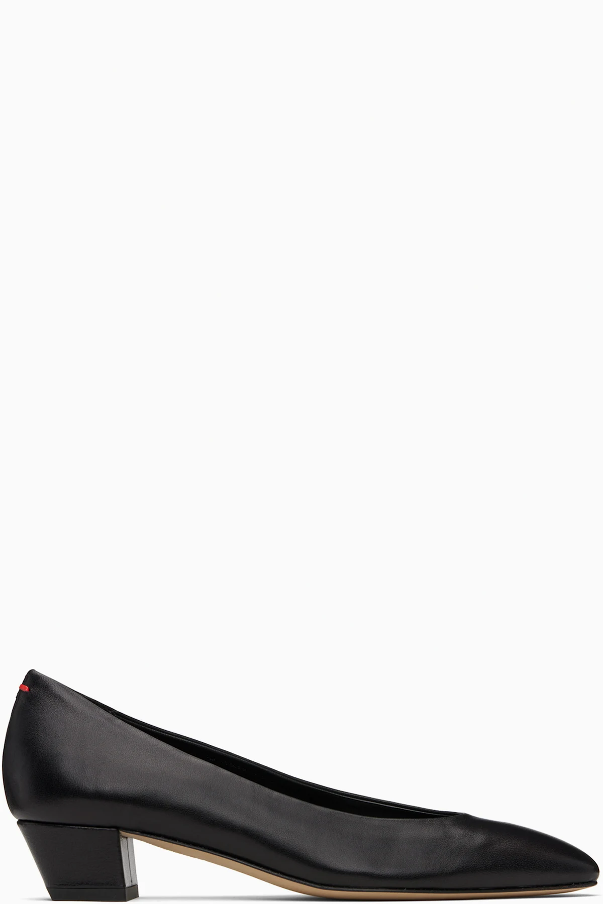 Black Helia Low-Cut Heels