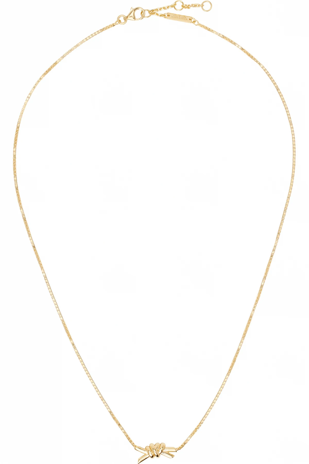 Gold Knot Necklace