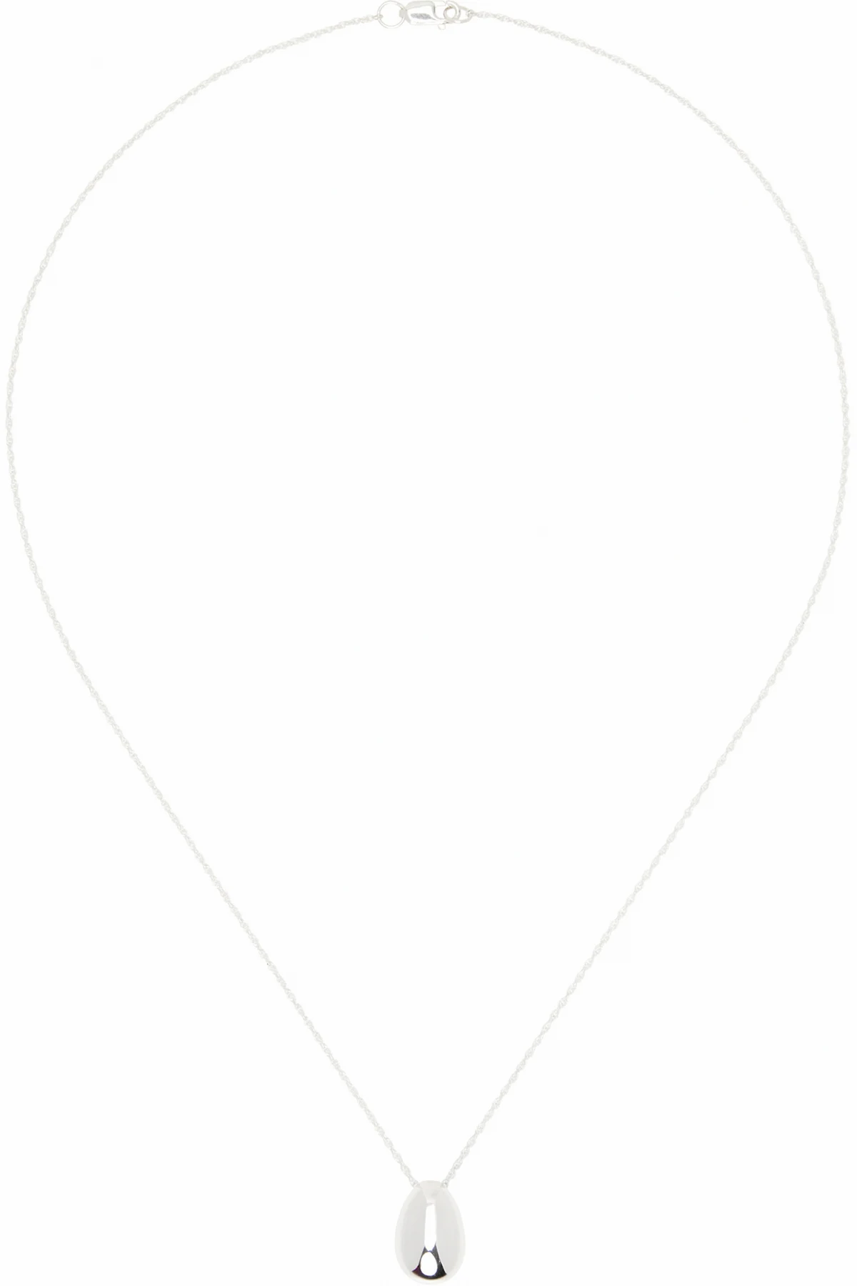 Tiny Egg Pendant Necklace