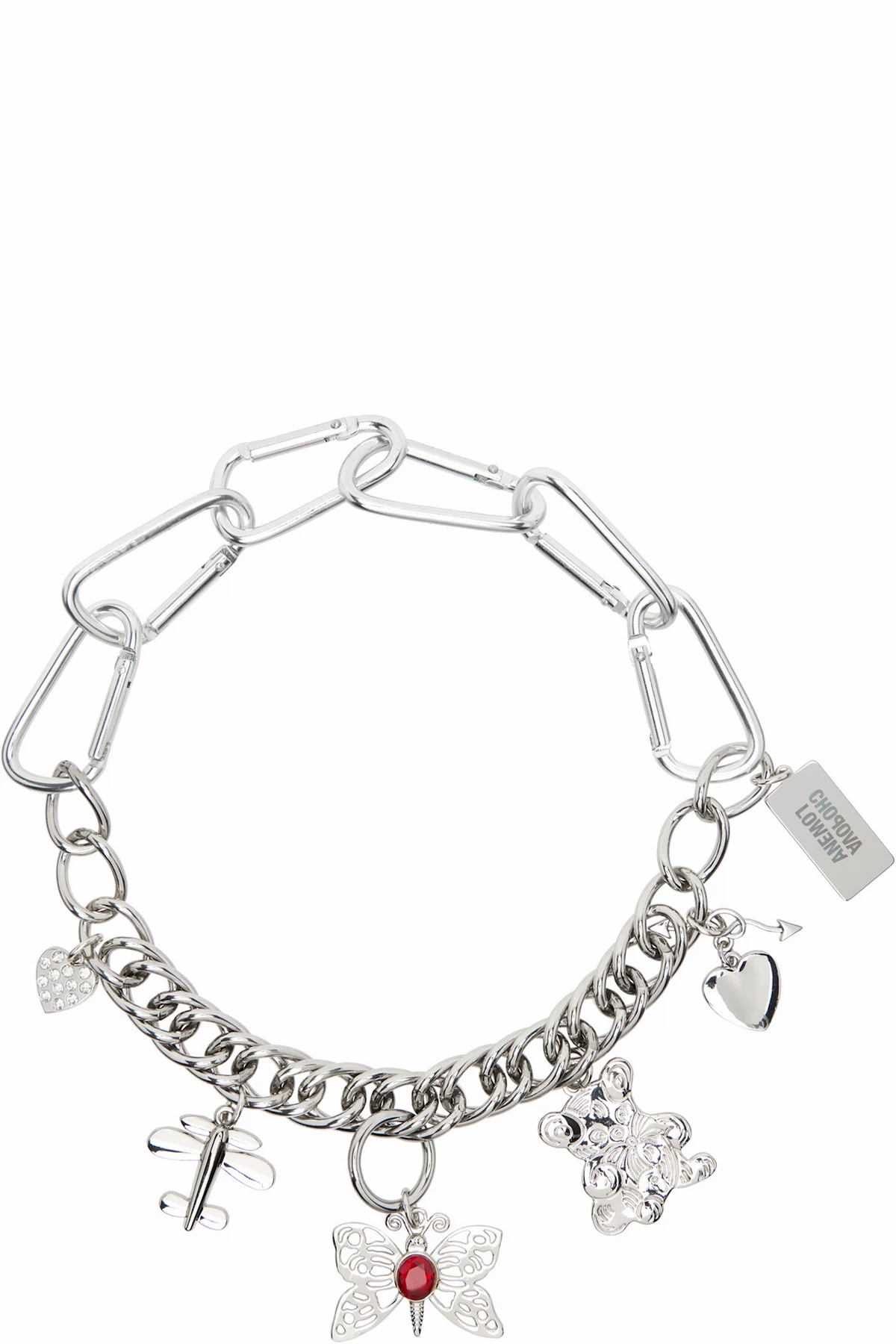 Fly Little Bear Carabiner Necklace