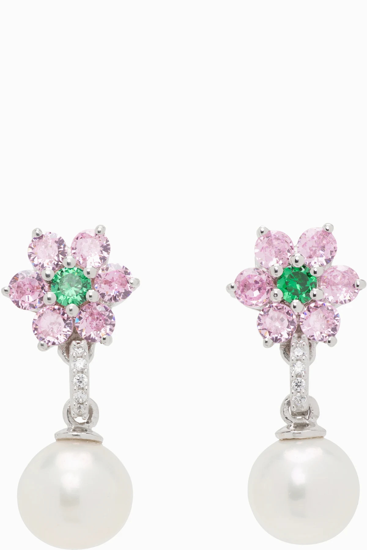 Flower Freshwater Pearl Earrings