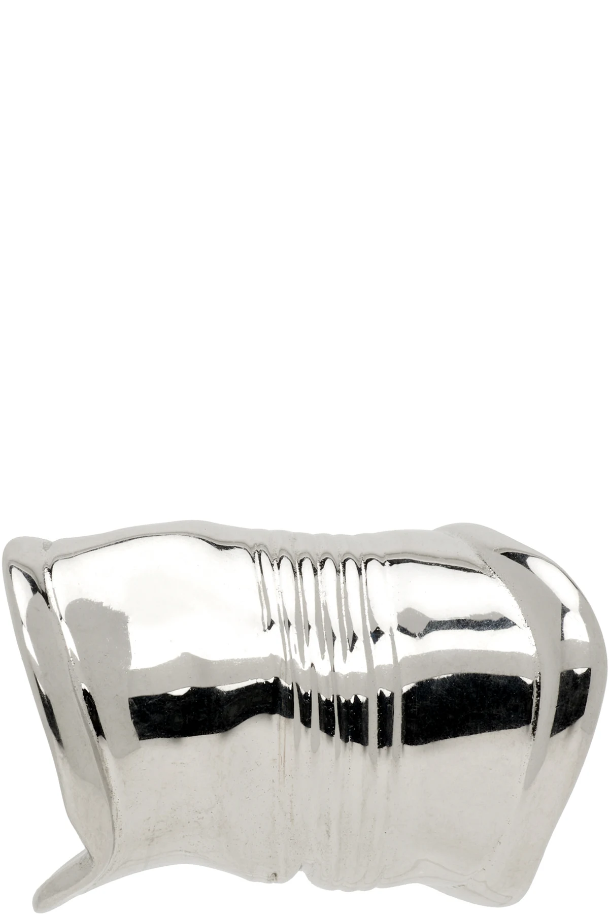 'The Crushed Can' Ear Cuff