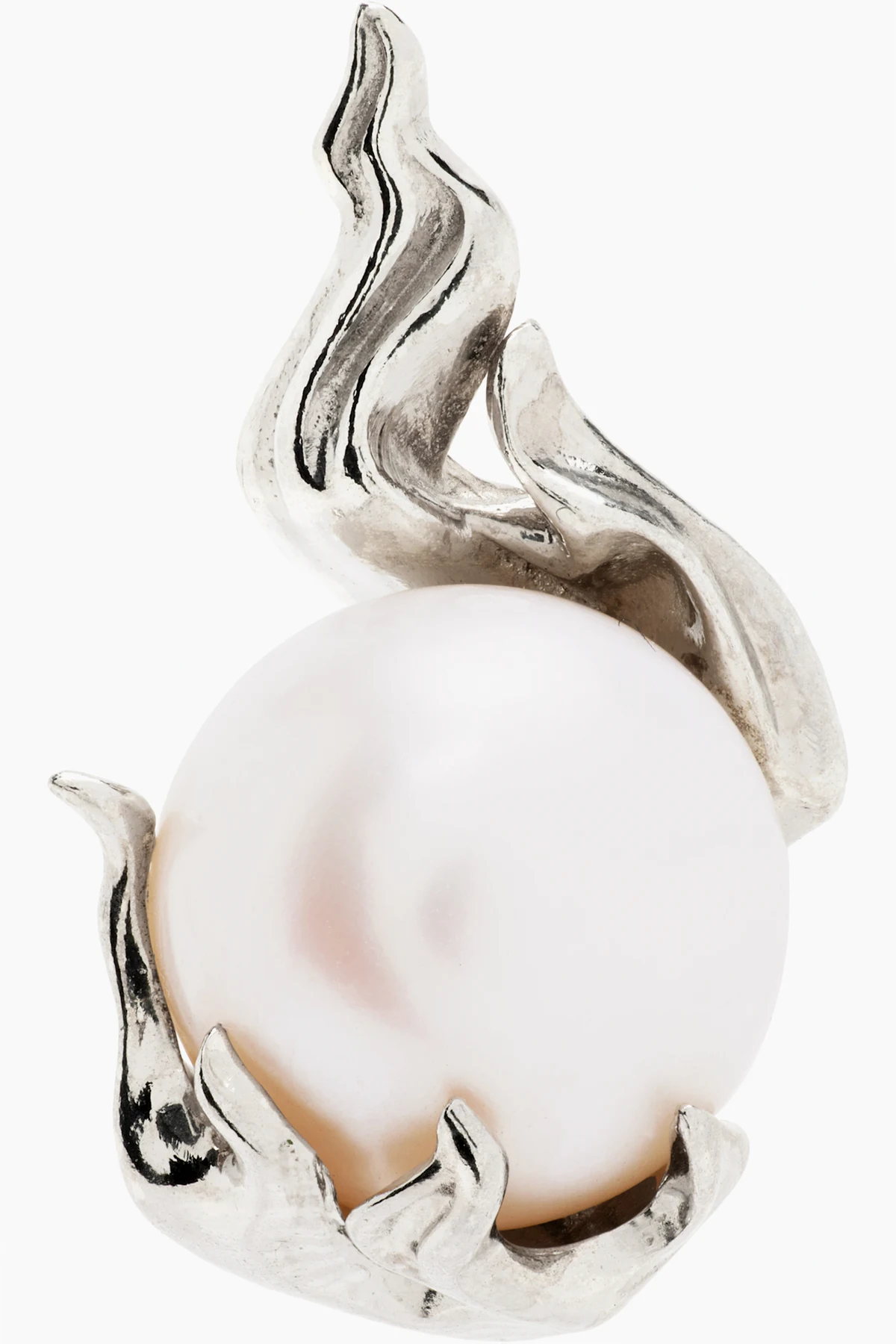 SSENSE Exclusive Pearl In Heat Single Earring