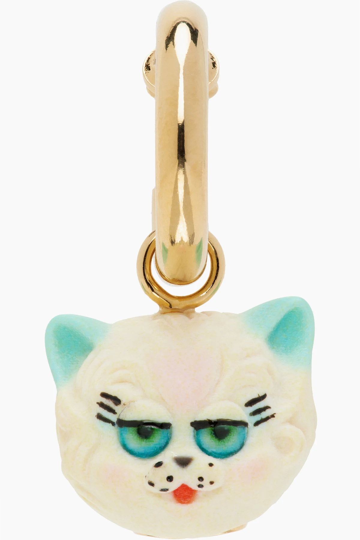 'Le Chat De La Maison' Clip-On Single Earring