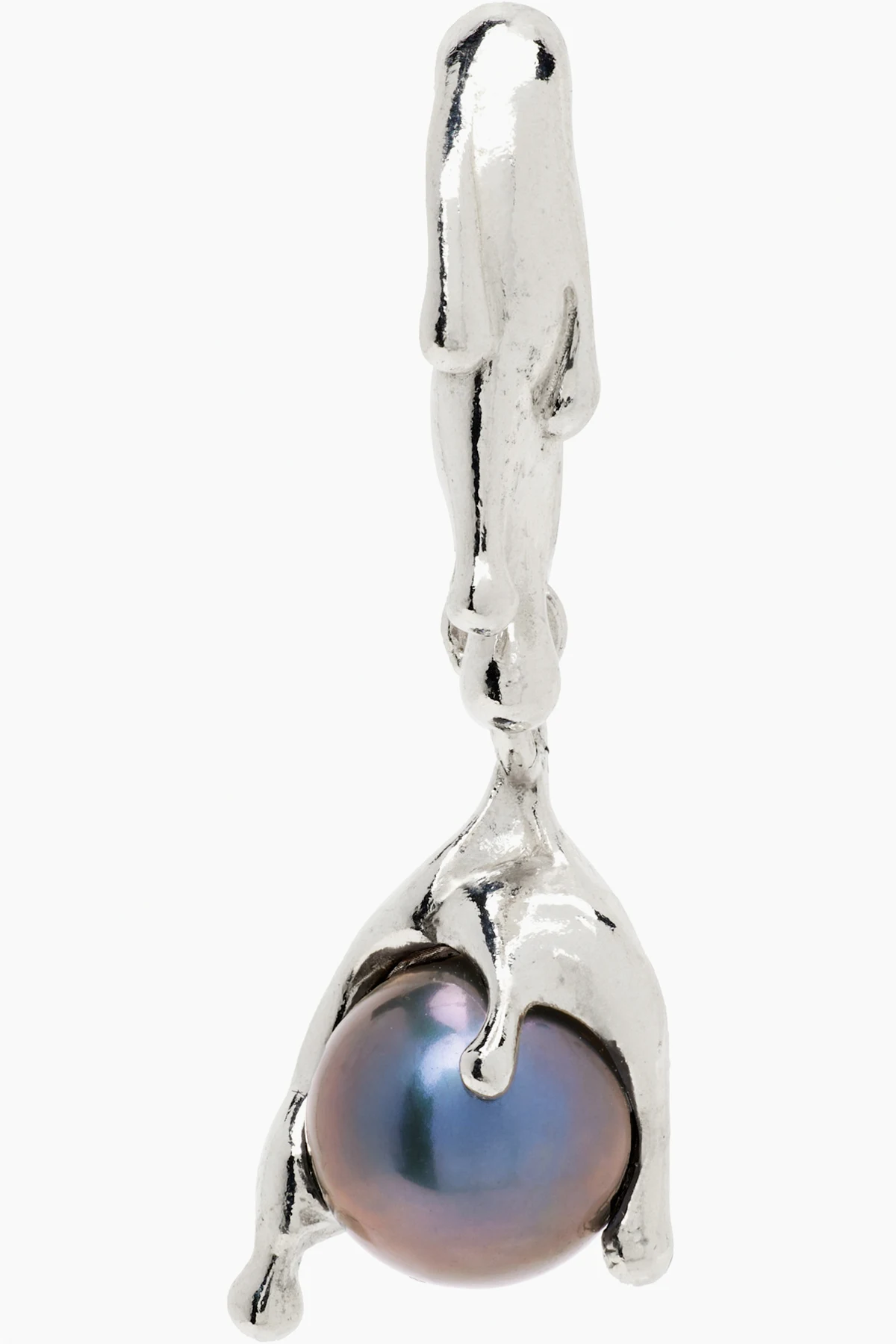 Nano Pearl Melt Single Earring