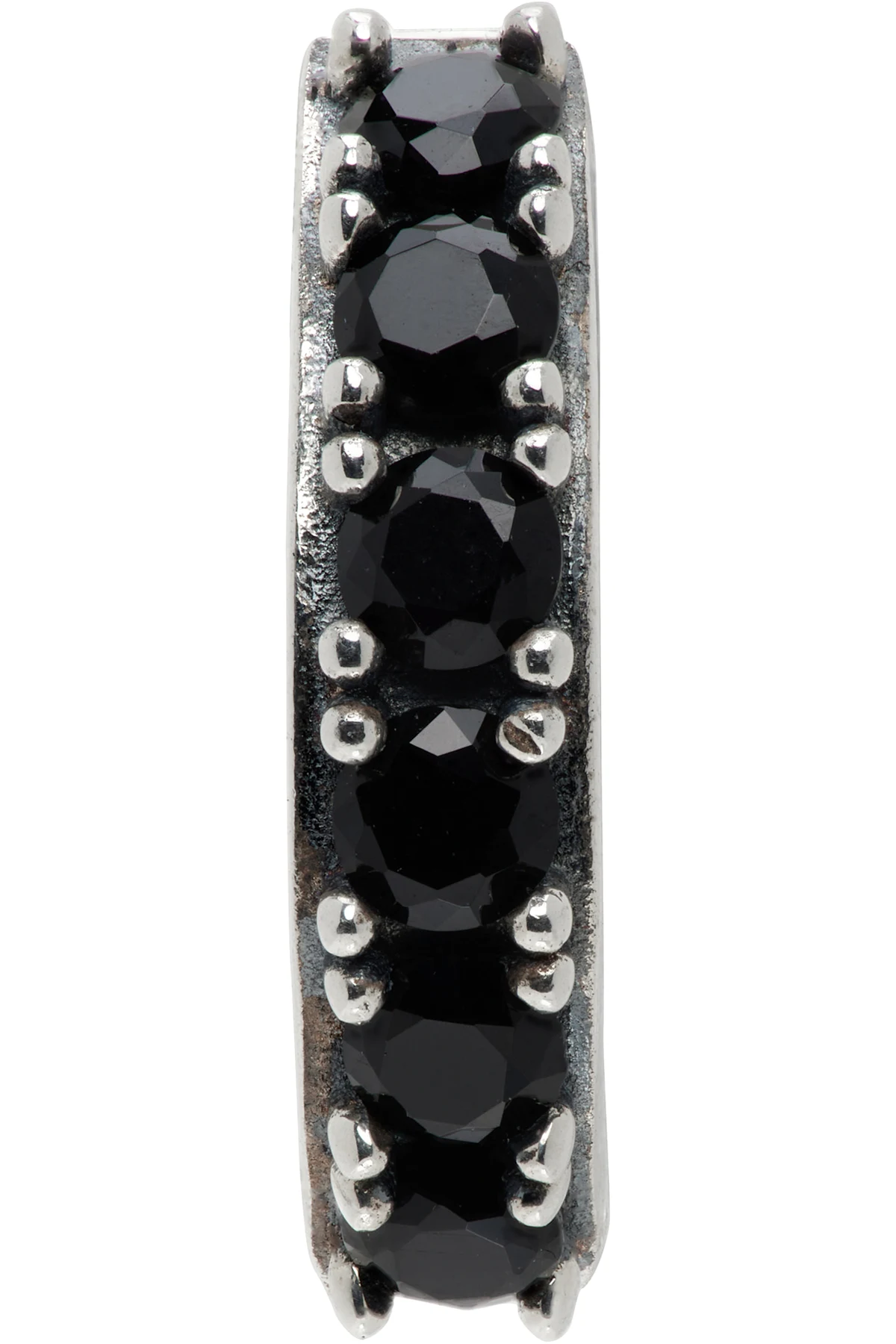 Crystal Hoop Single Earring