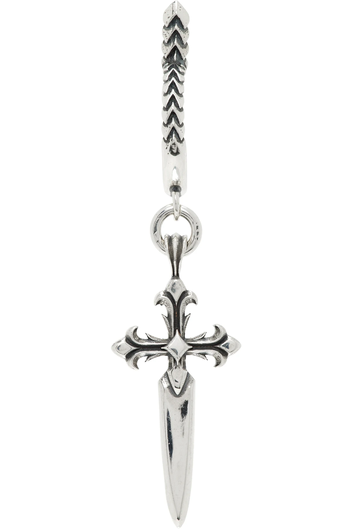 Dagger & Cross Single Earring