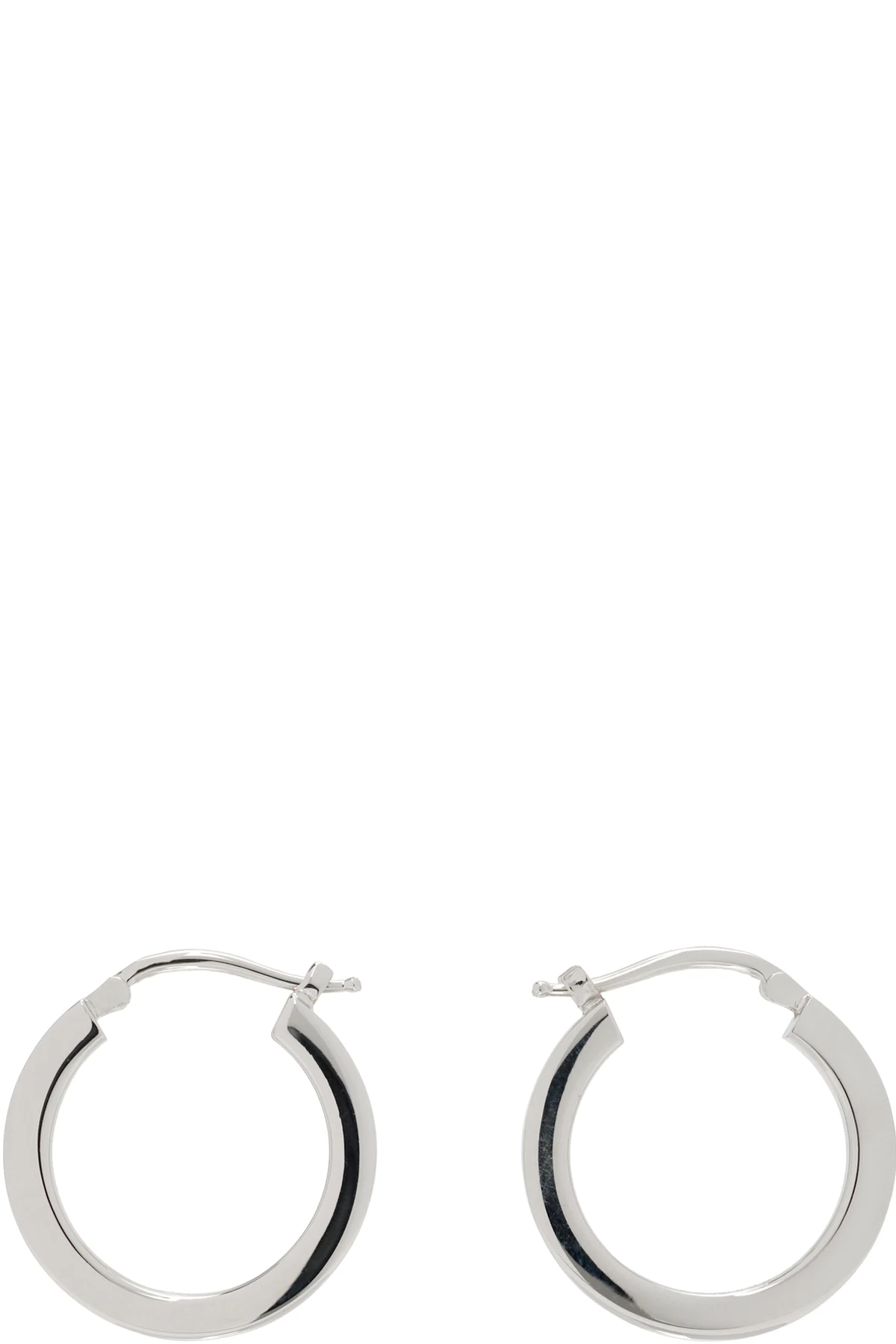 Numeric Hoop Earrings