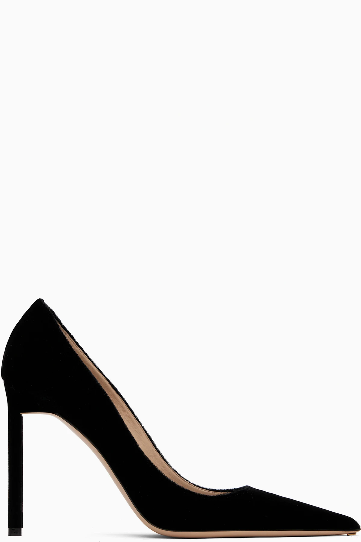Black Velvet Heels