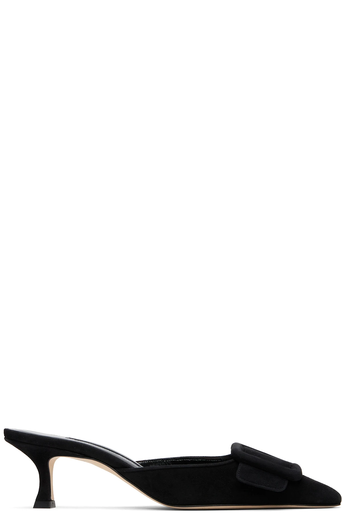 Black Maysale Heeled Sandals