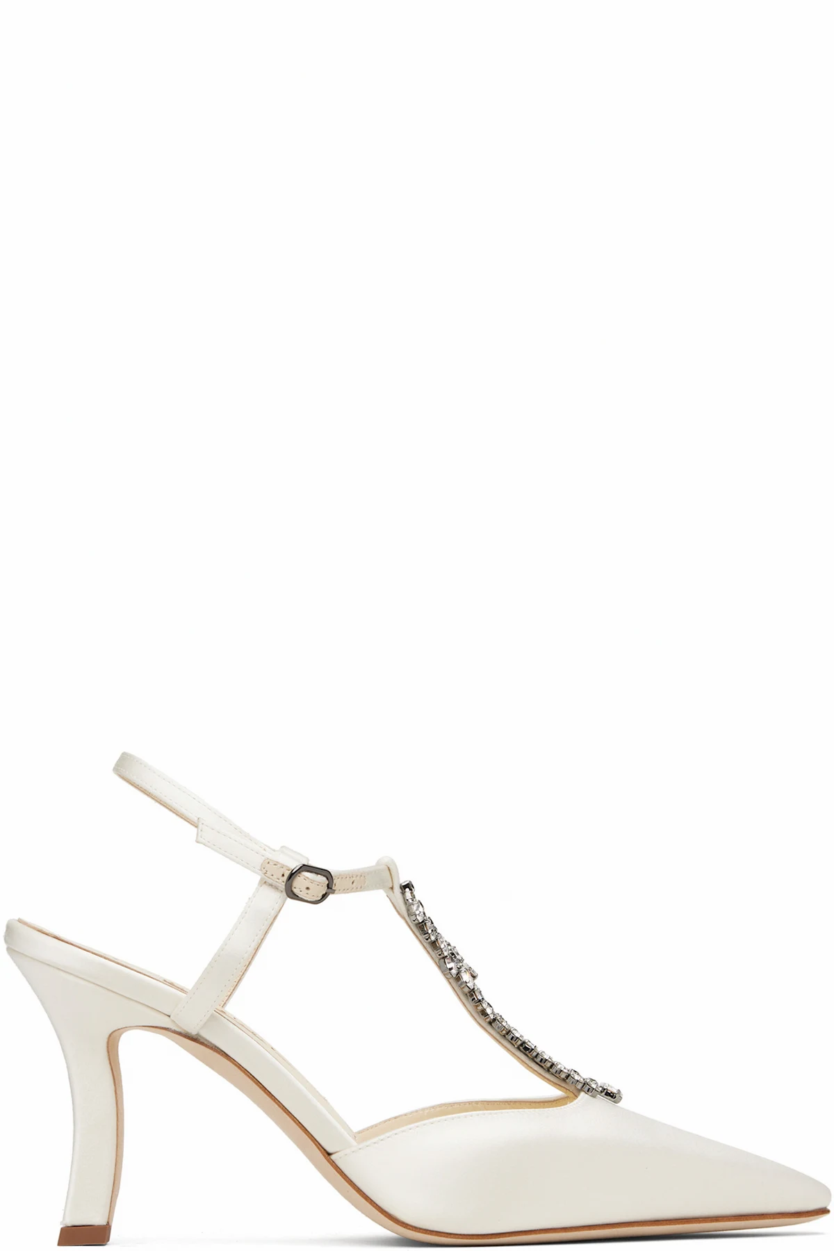 White Sufik Heels