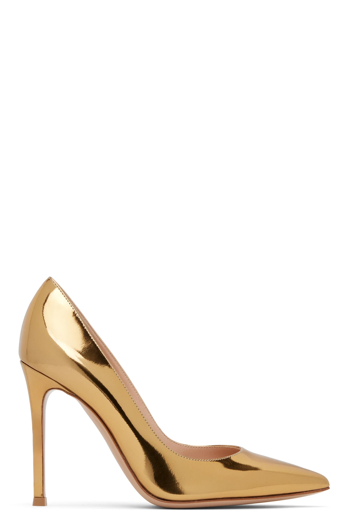 Gold Gianvito 105 Heels