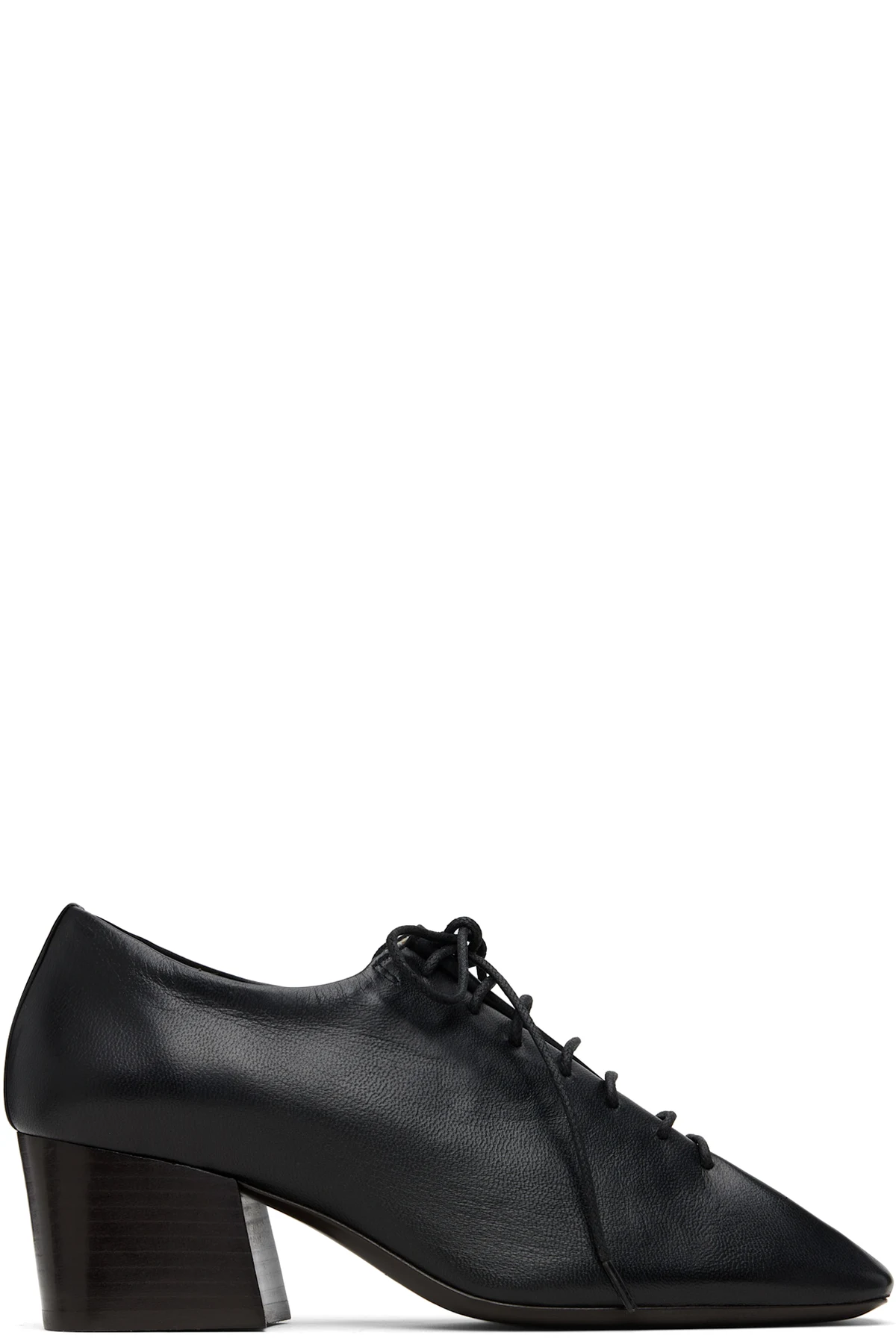 Black Souris Classic Derby Heels