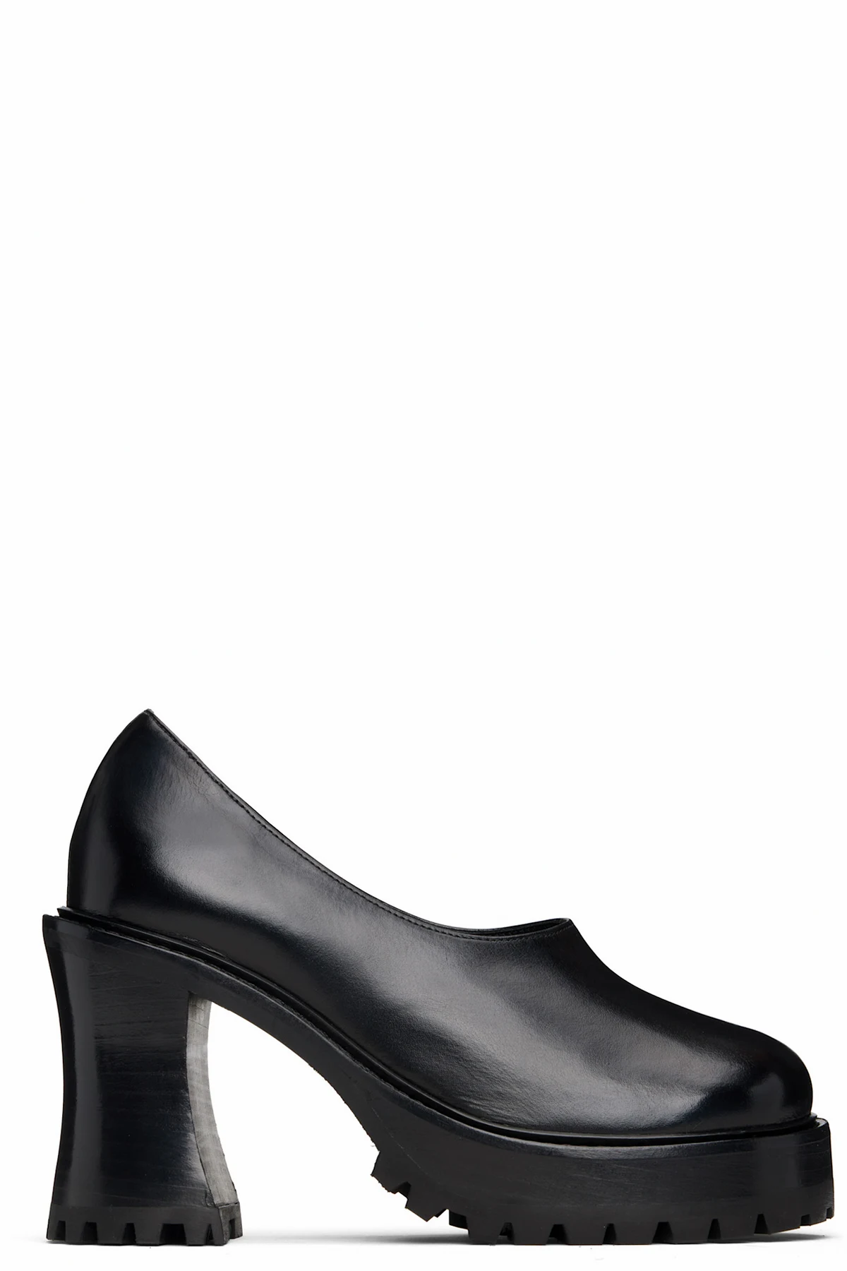 Black Hannah Platform Heels